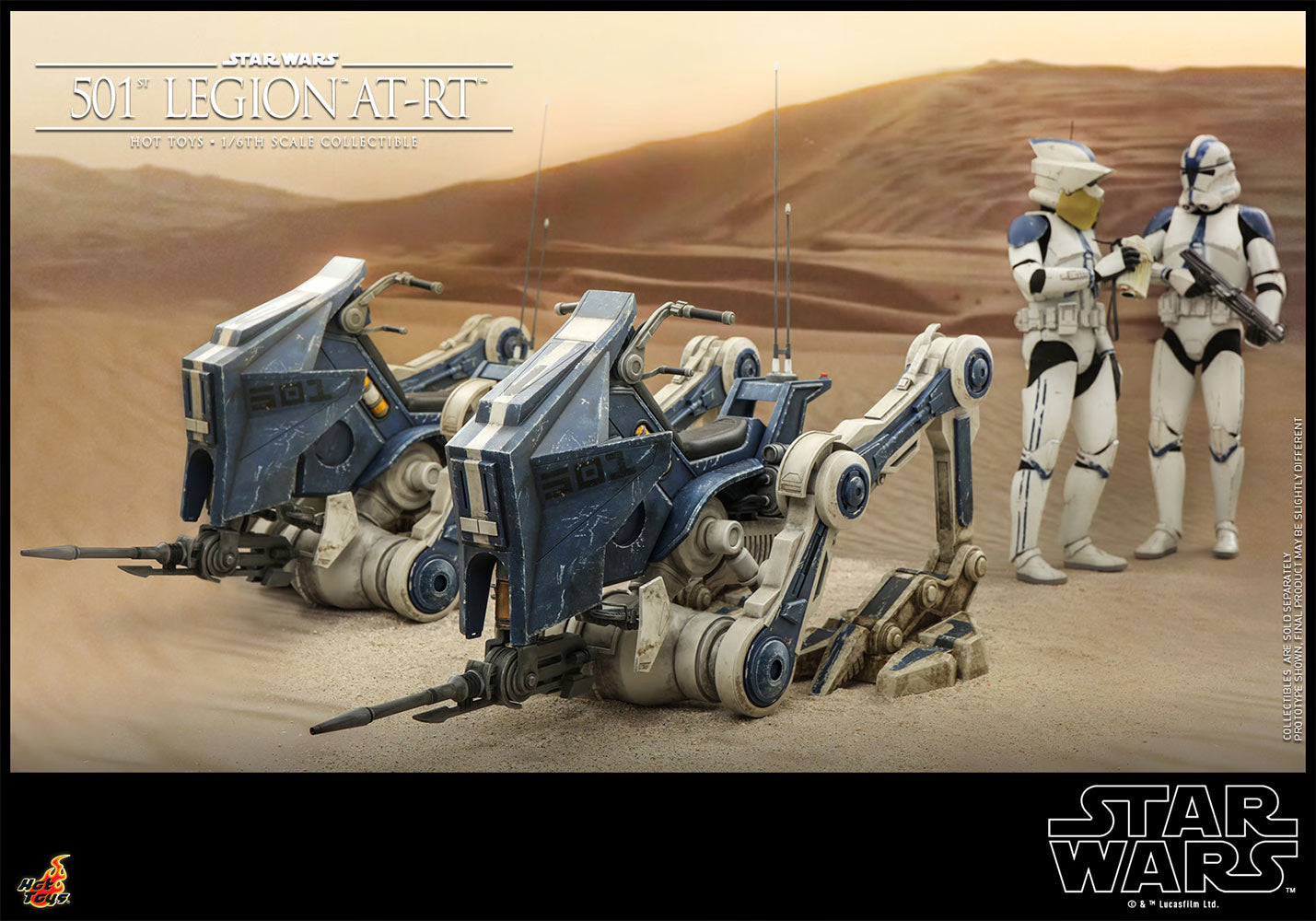 501st Legion AT-RT 16 Scale (Hot Toys)