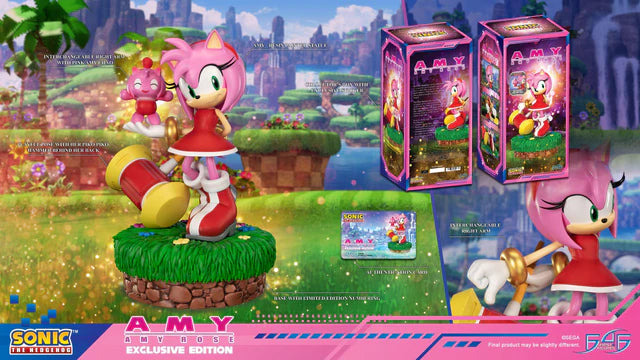 AMY ROSE STATUES BY FIRST 4 FIGURES