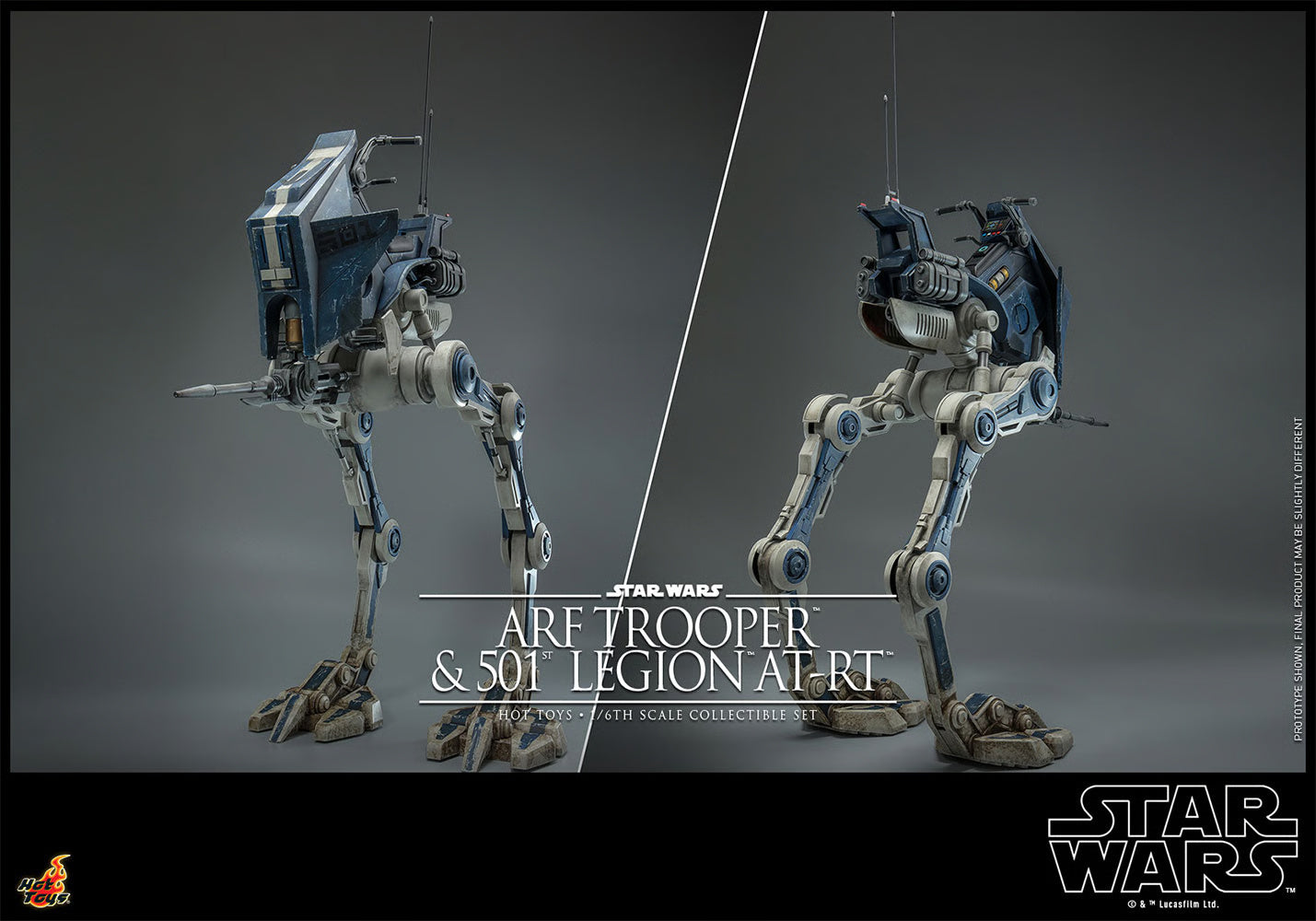 ARF Trooper and AT-RT Set (Hot Toys)