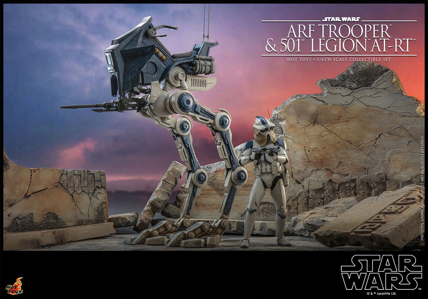 ARF Trooper and AT-RT Set (Hot Toys)