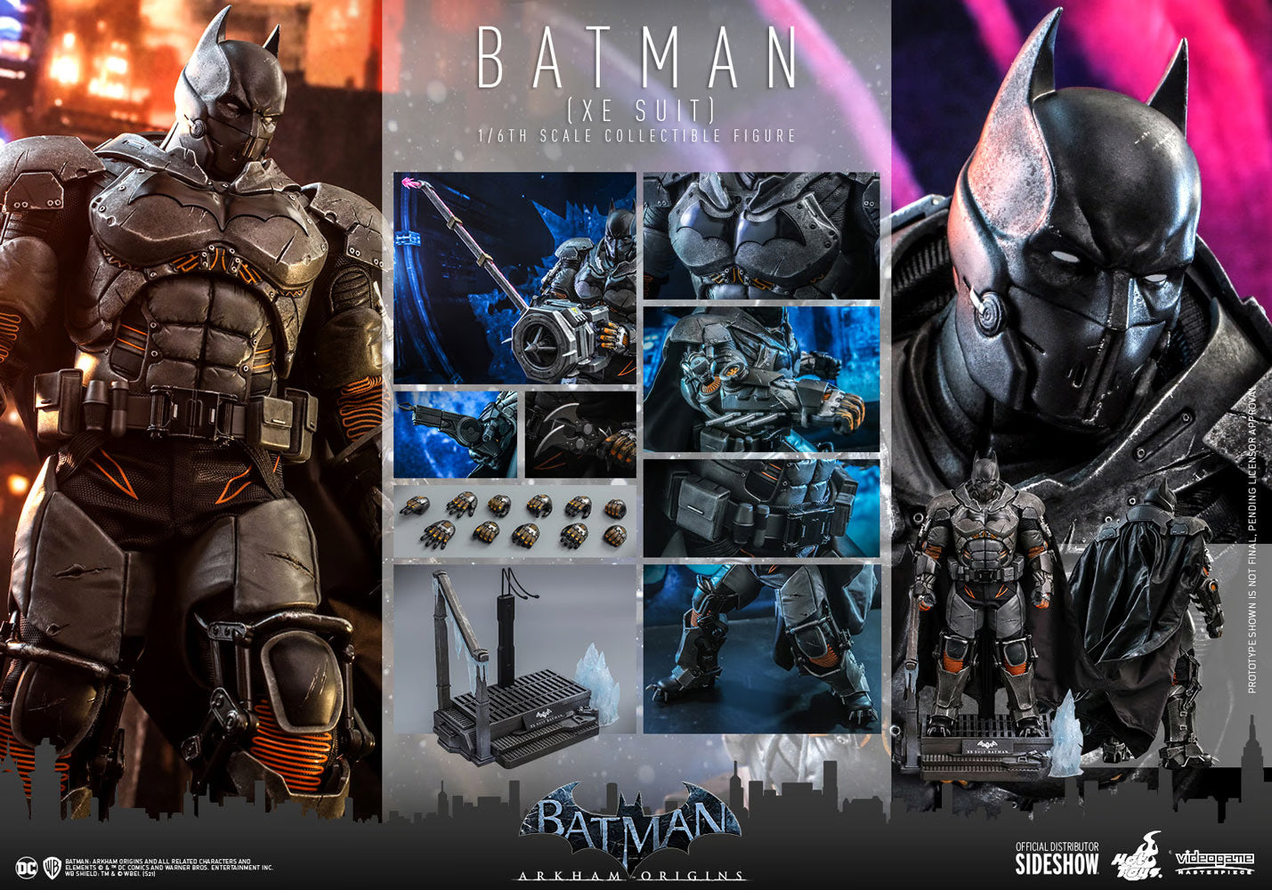 ARKHAM ORIGINS BATMAN XE SUIT
