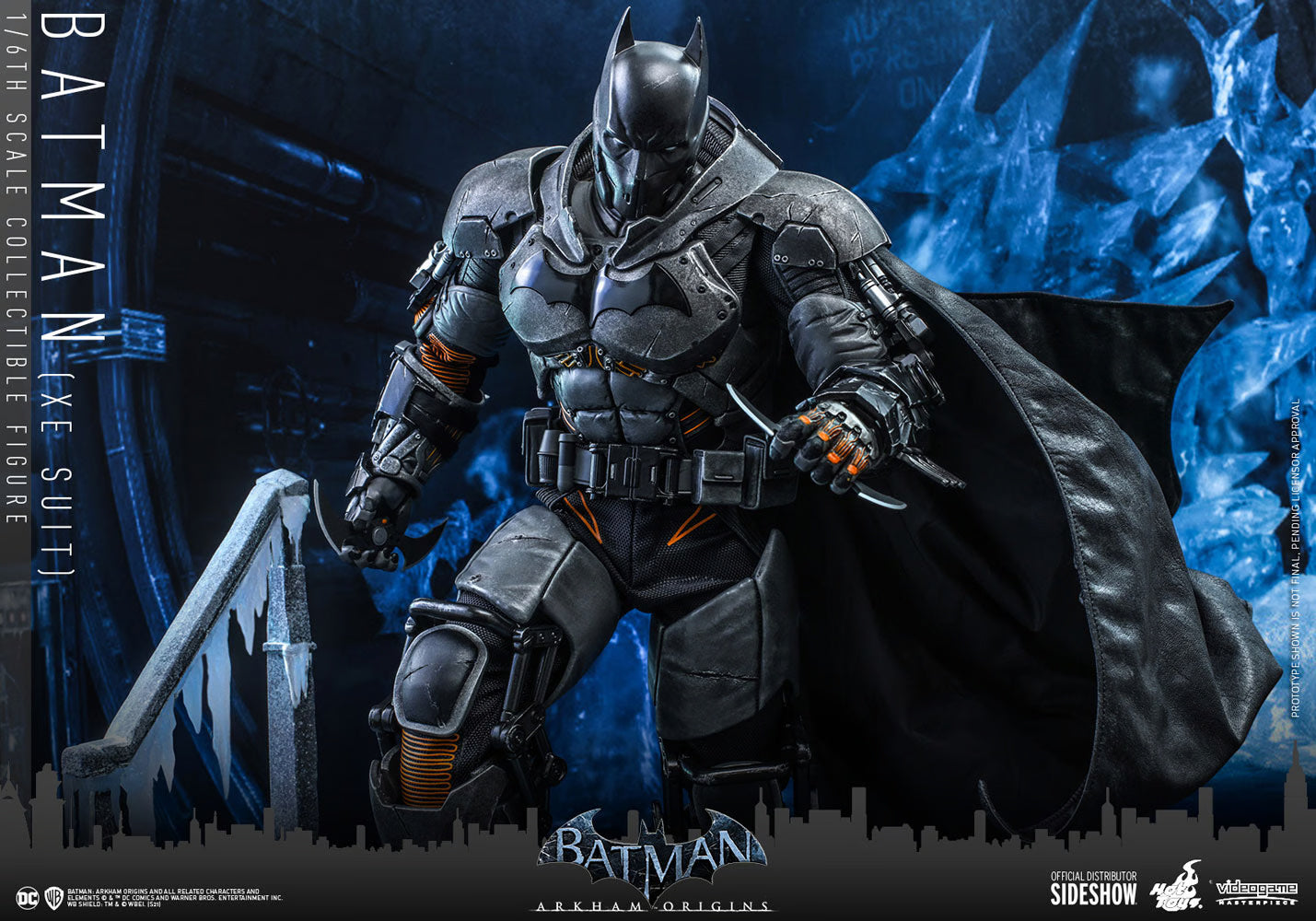 ARKHAM ORIGINS BATMAN XE SUIT
