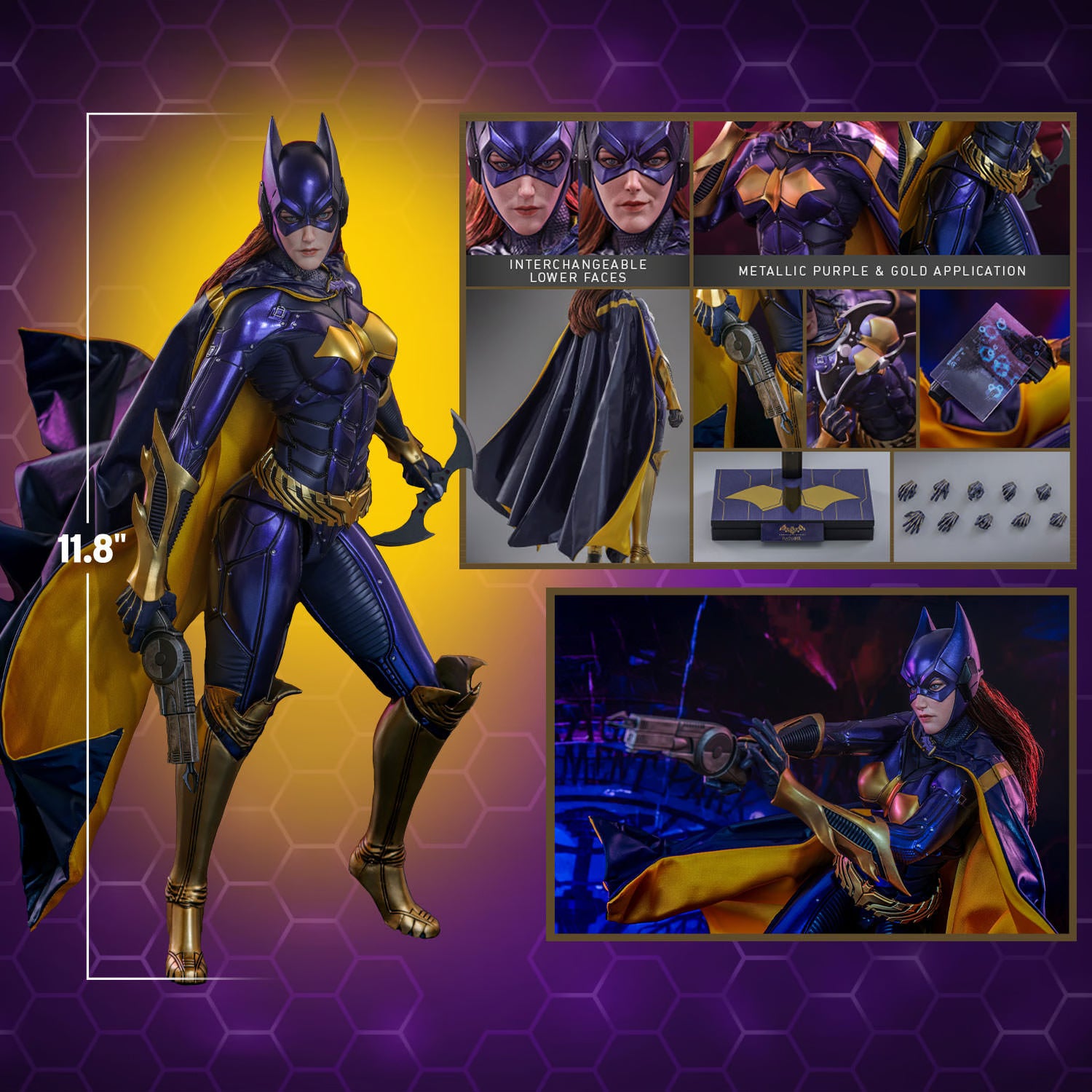 BATGIRL (PURPLE AND GOLD VERSION)