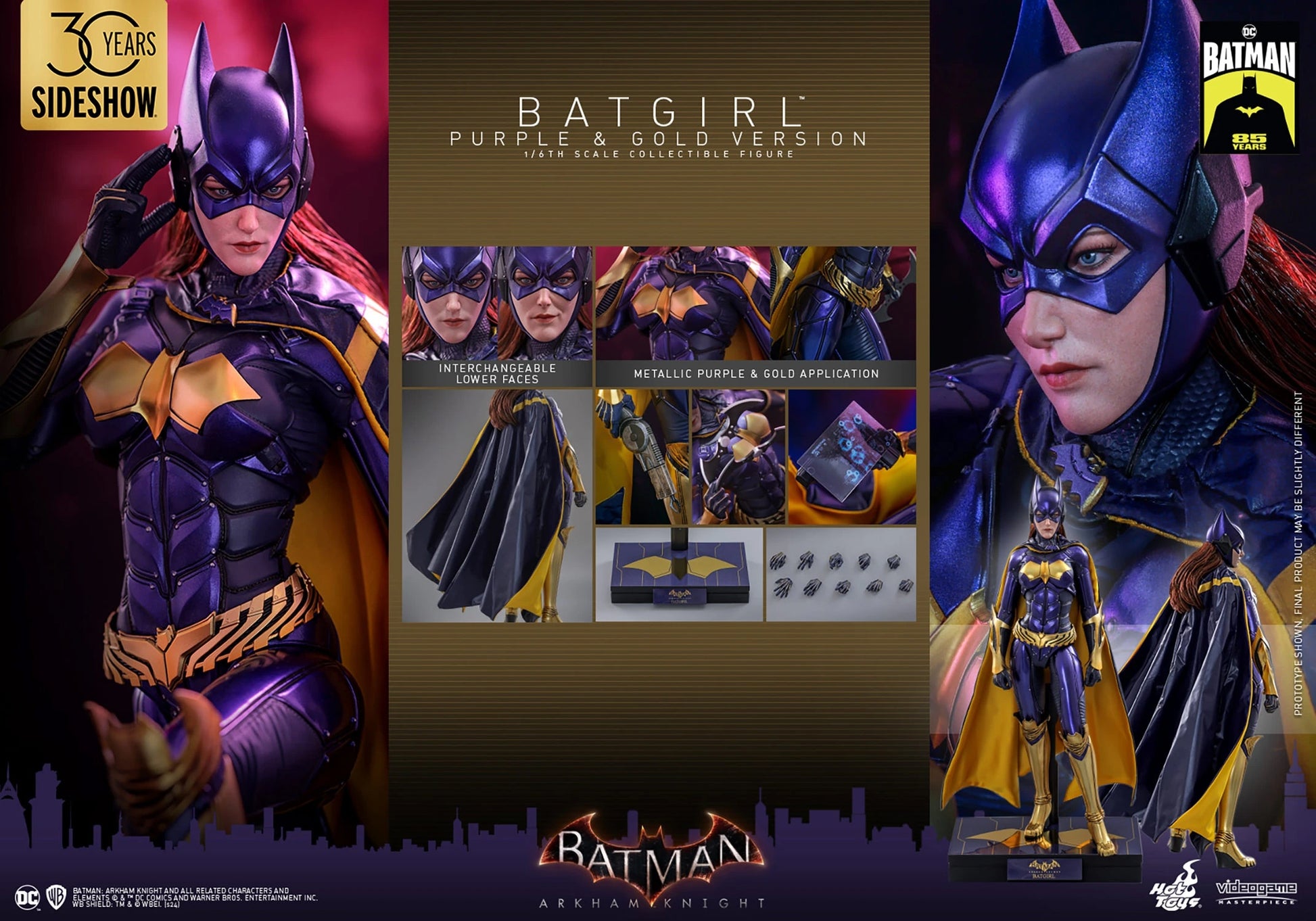 BATGIRL (PURPLE AND GOLD VERSION)