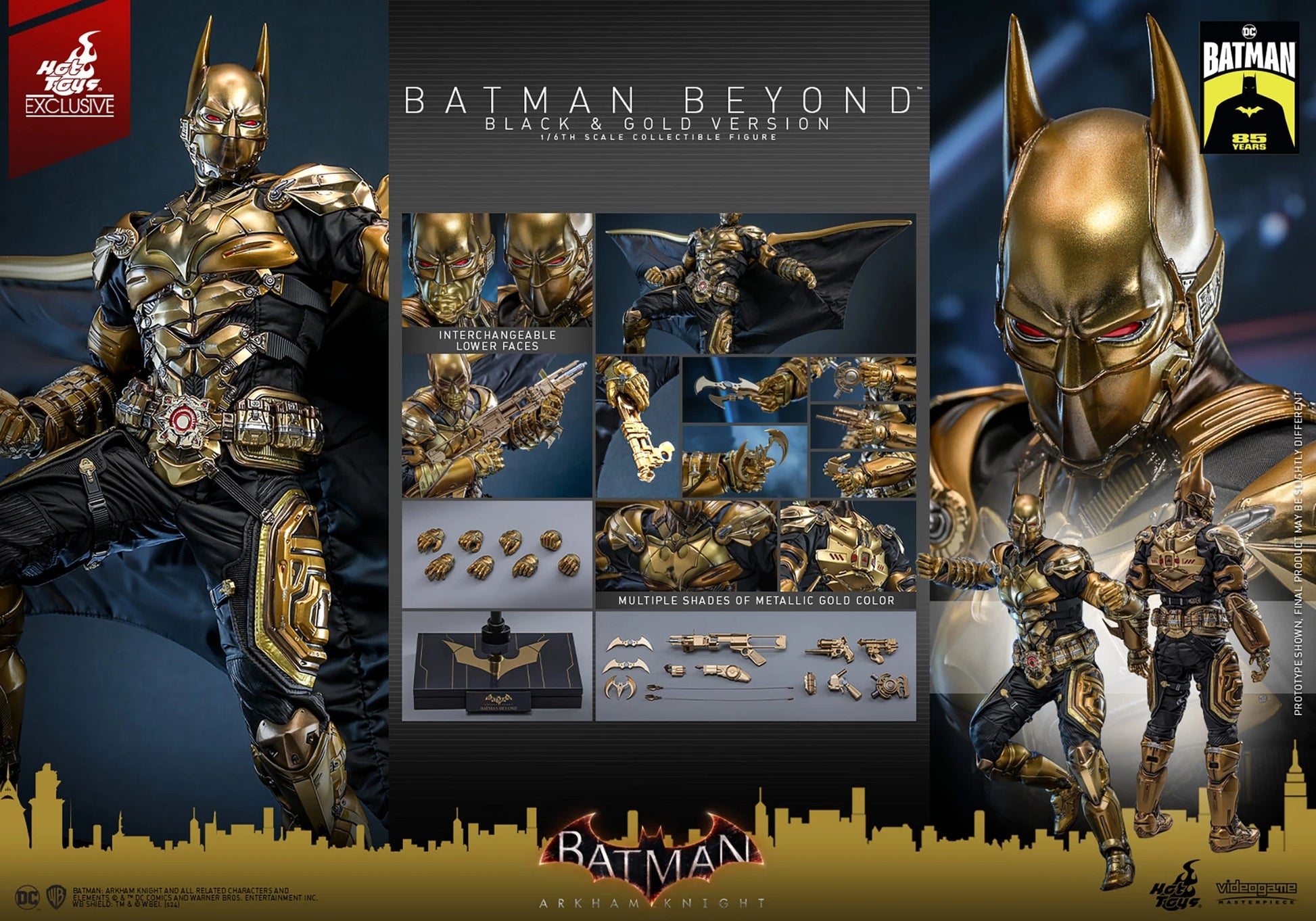 BATMAN BEYOND (BLACK & GOLD VERSION)