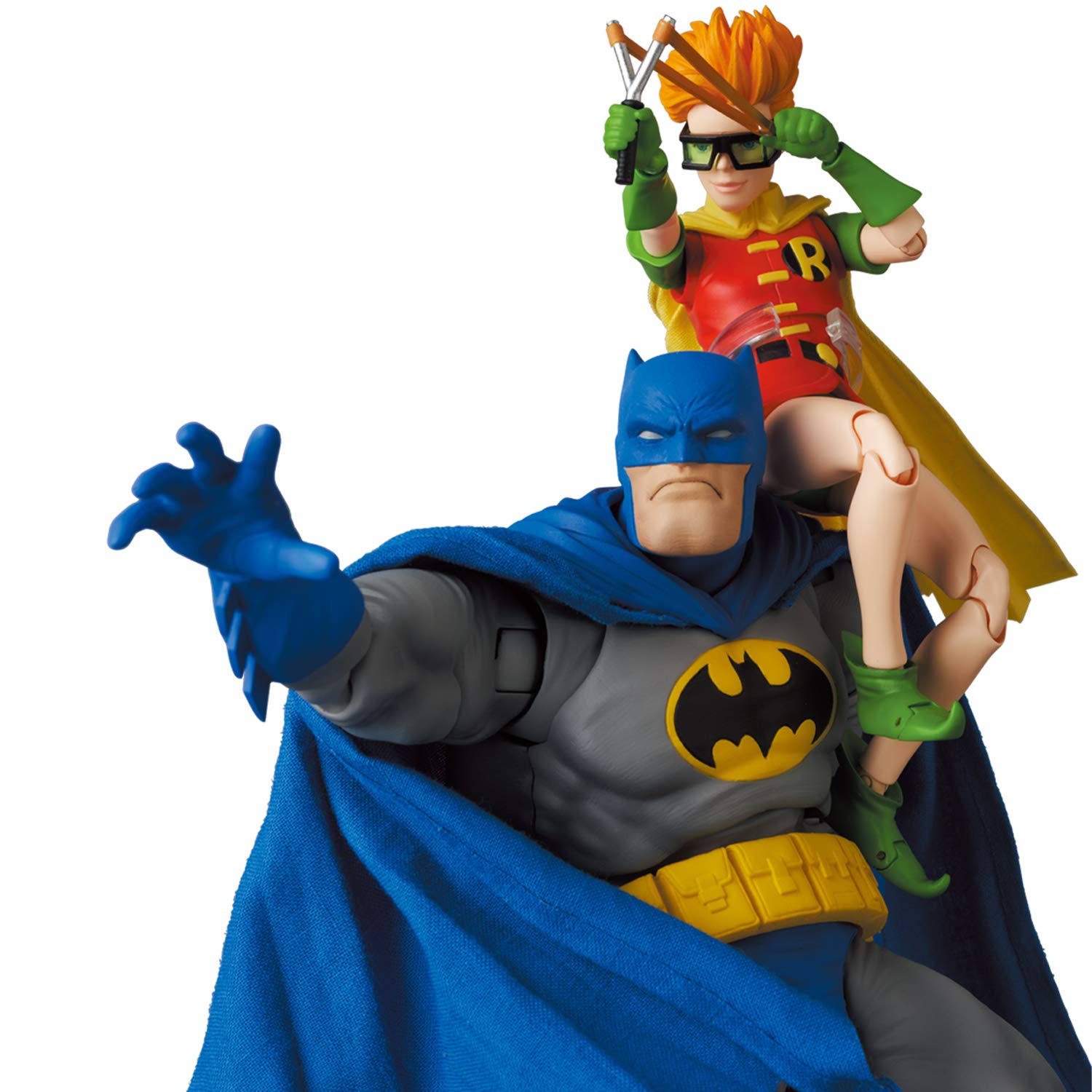 BATMAN BLUE VERSION Y ROBIN THE DARK KNIGHT RETURNS 2 PACK
