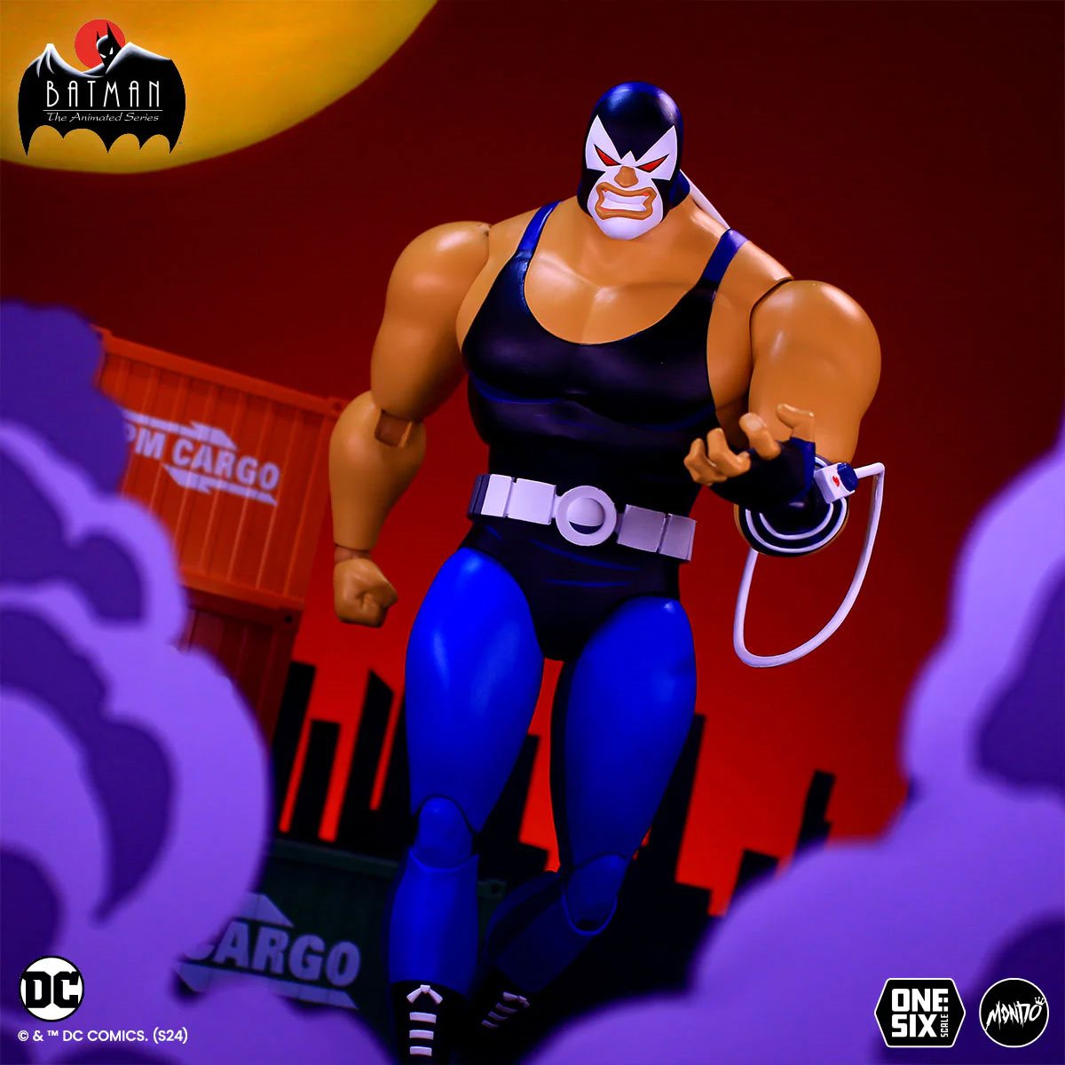 BATMAN THE ANIMATED SERIES BANE 16 SCALE ACTION FIGURE
