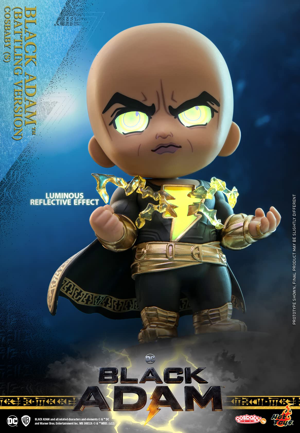 BLACK ADAM BATTLING COSBABY