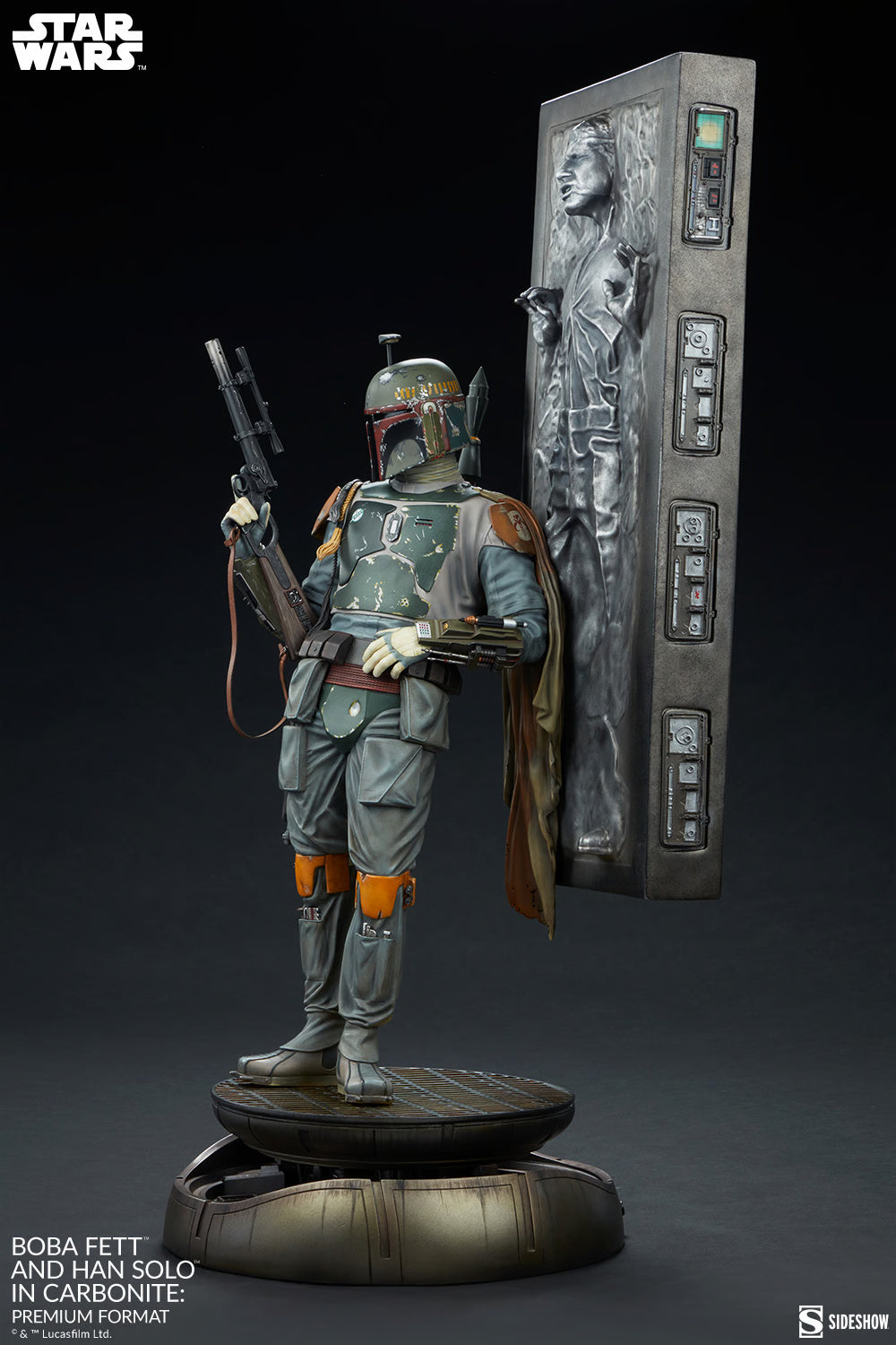 BOBA FETT AND HAN SOLO IN CARBONITE
