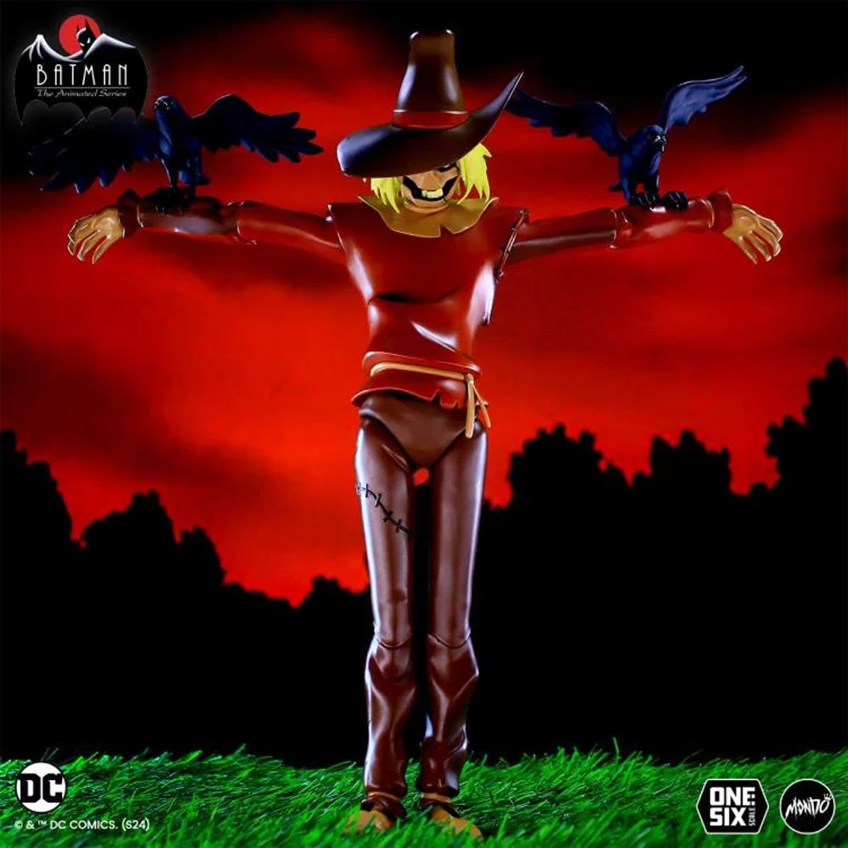 Batman The Animated Series Scarecrow 16 Scale Action Figure