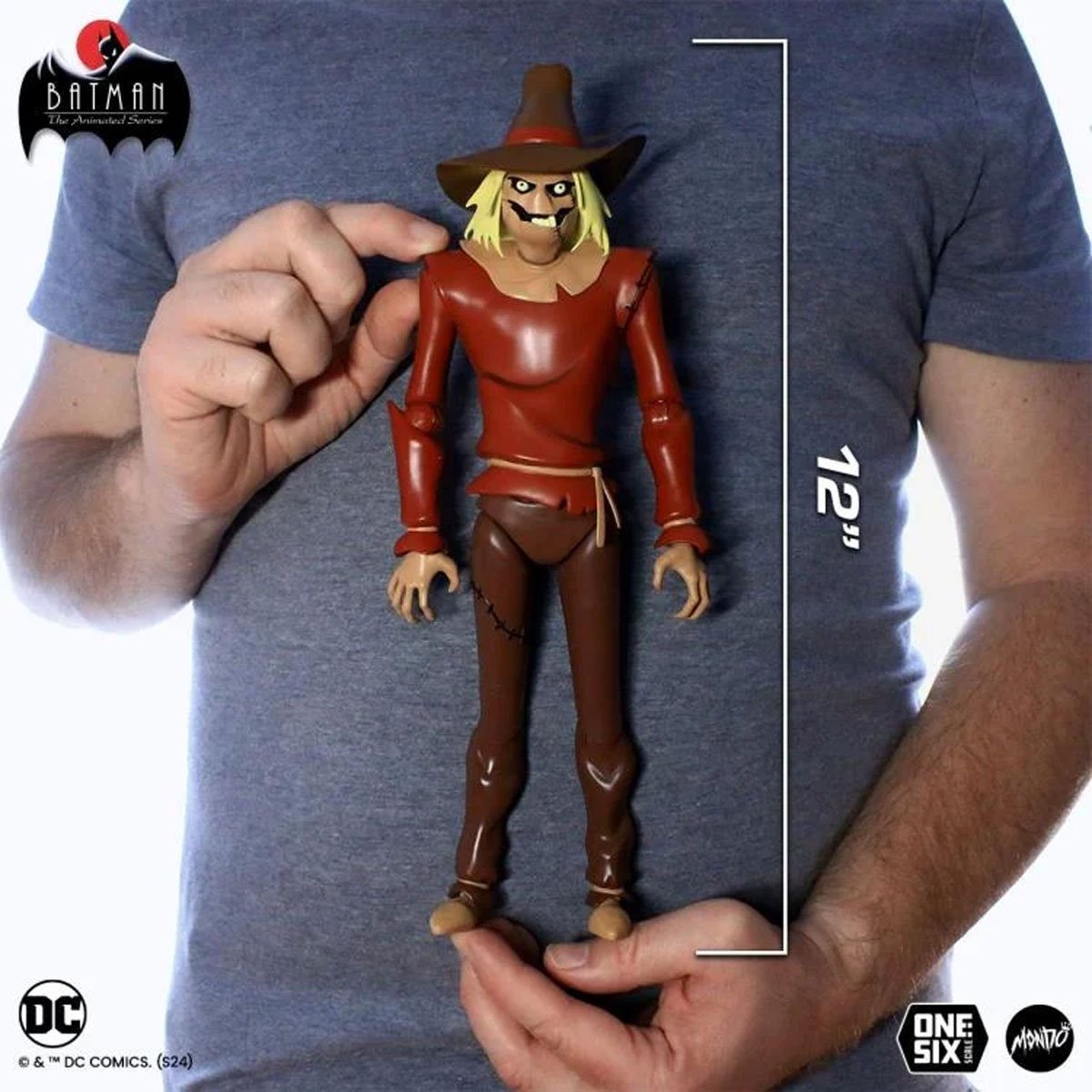 Batman The Animated Series Scarecrow 16 Scale Action Figure