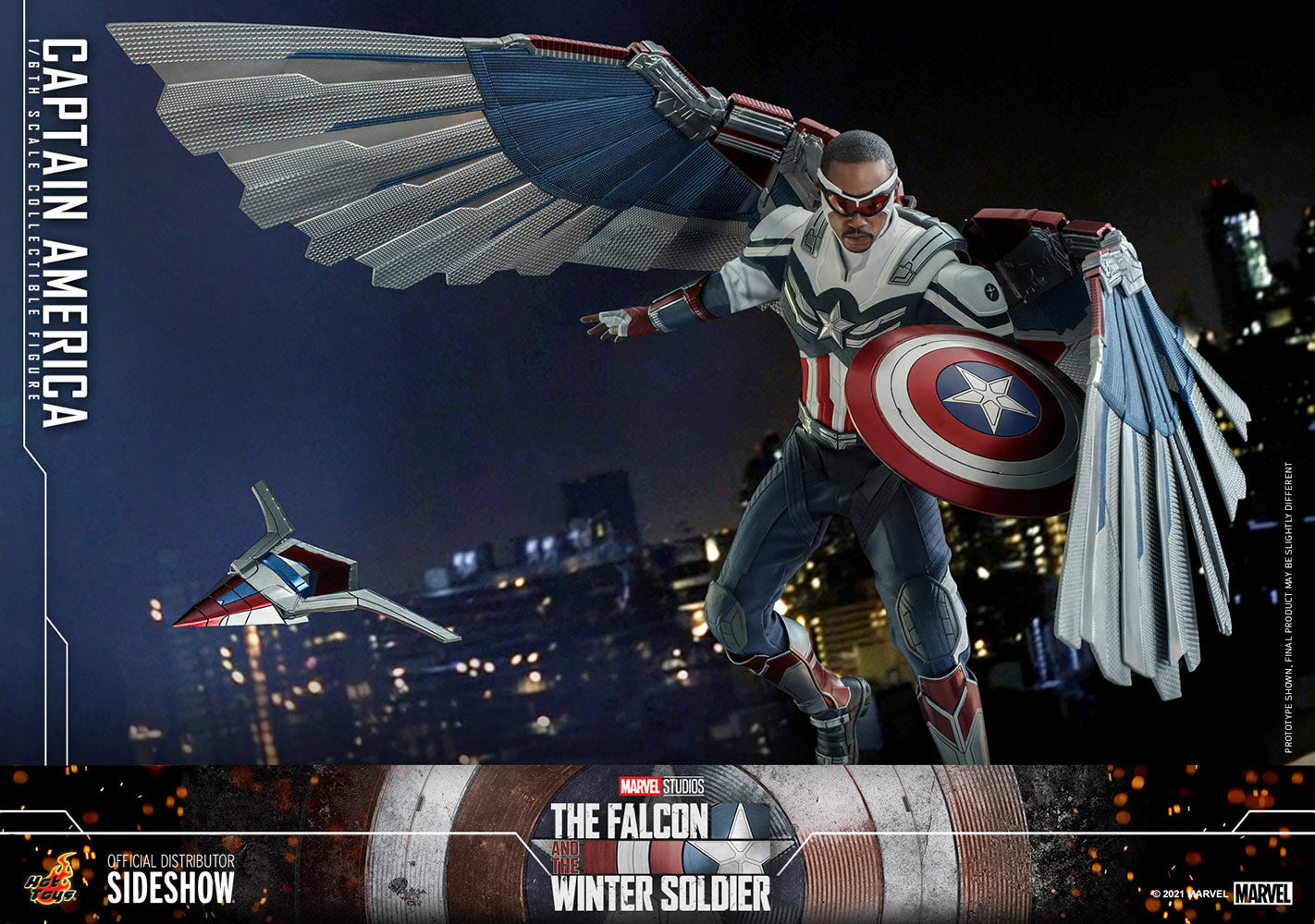 CAPTAIN AMERICA 1 6 FALCON Y  WINTER