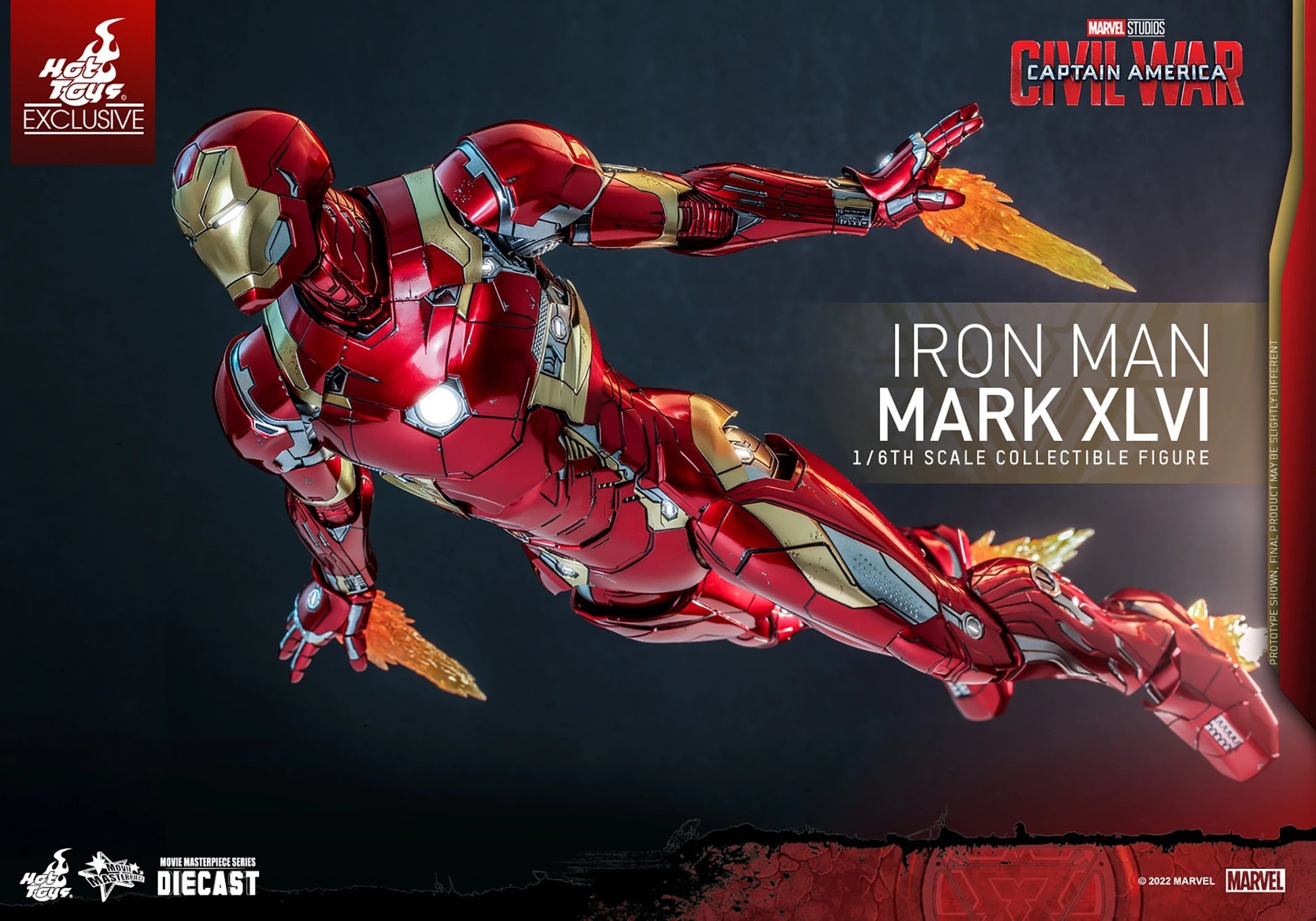 CAPTAIN AMERICA CIVIL WAR IRON MAN MARK XLVI