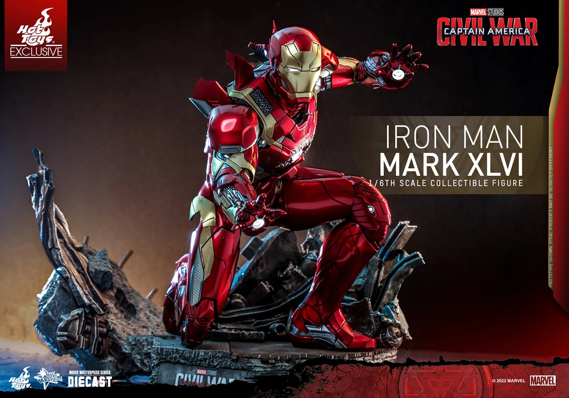 CAPTAIN AMERICA CIVIL WAR IRON MAN MARK XLVI