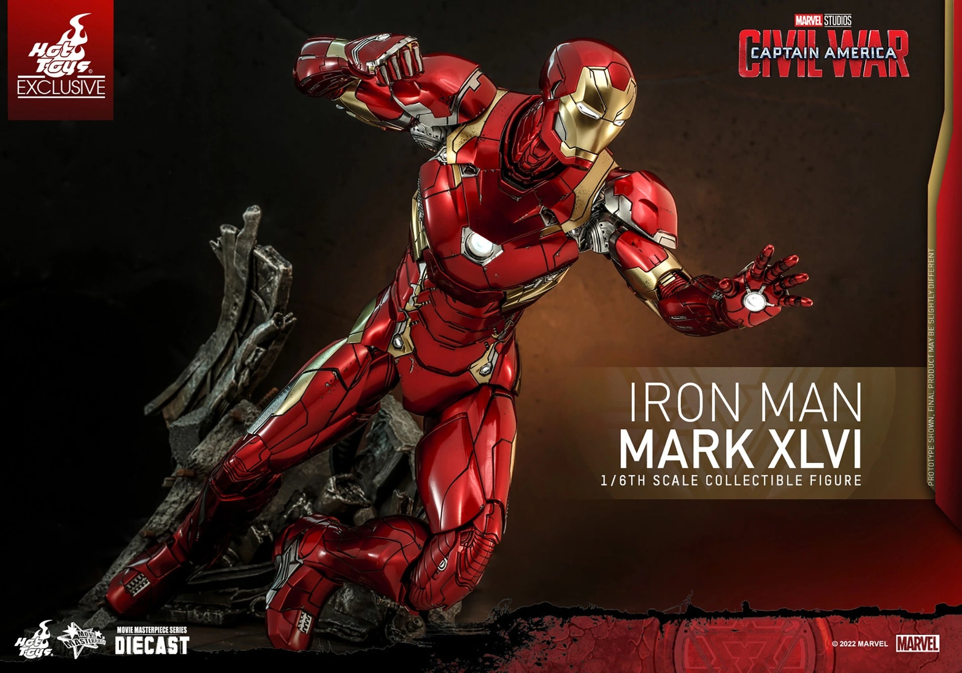 CAPTAIN AMERICA CIVIL WAR IRON MAN MARK XLVI