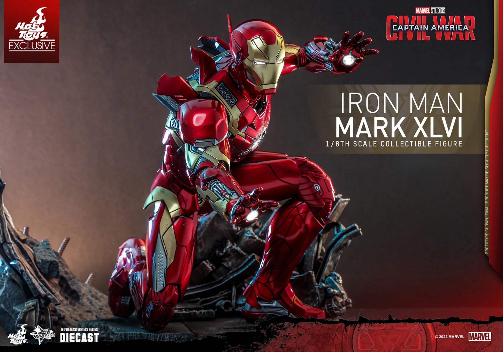 CAPTAIN AMERICA CIVIL WAR IRON MAN MARK XLVI
