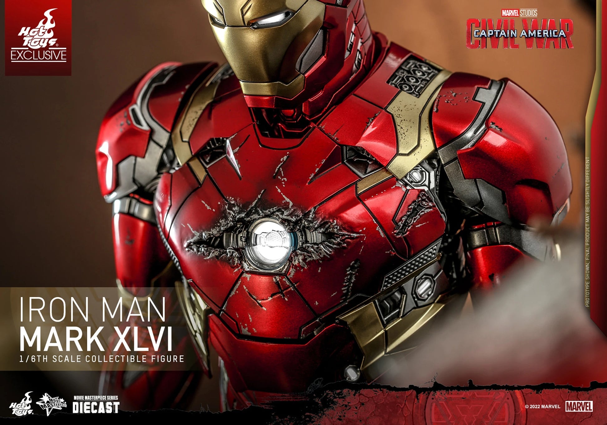CAPTAIN AMERICA CIVIL WAR IRON MAN MARK XLVI