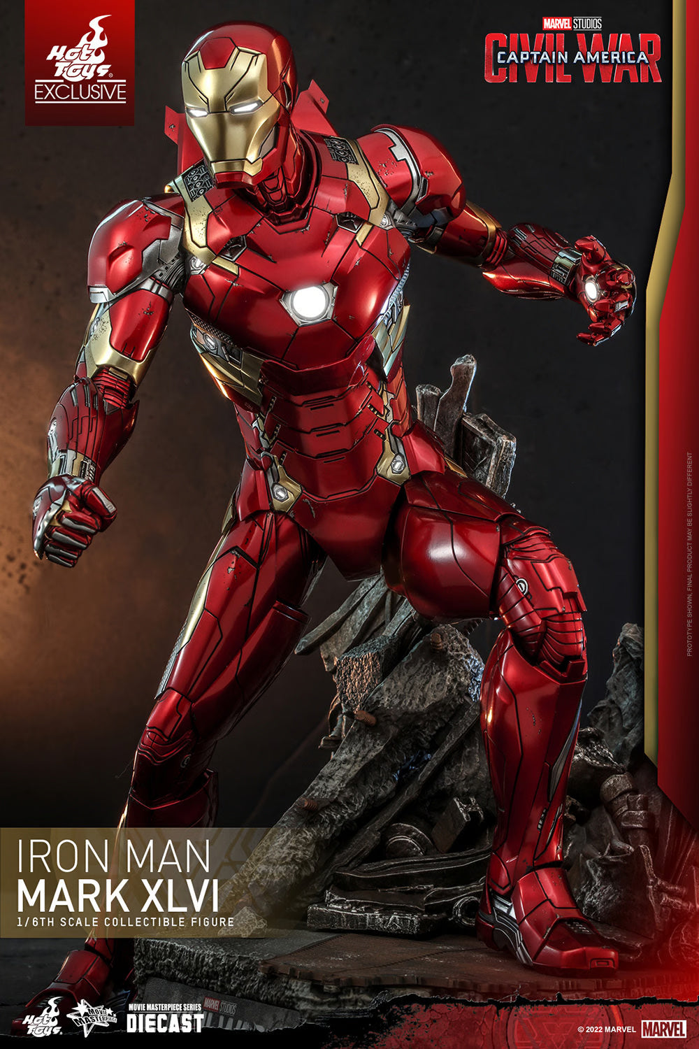 CAPTAIN AMERICA CIVIL WAR IRON MAN MARK XLVI