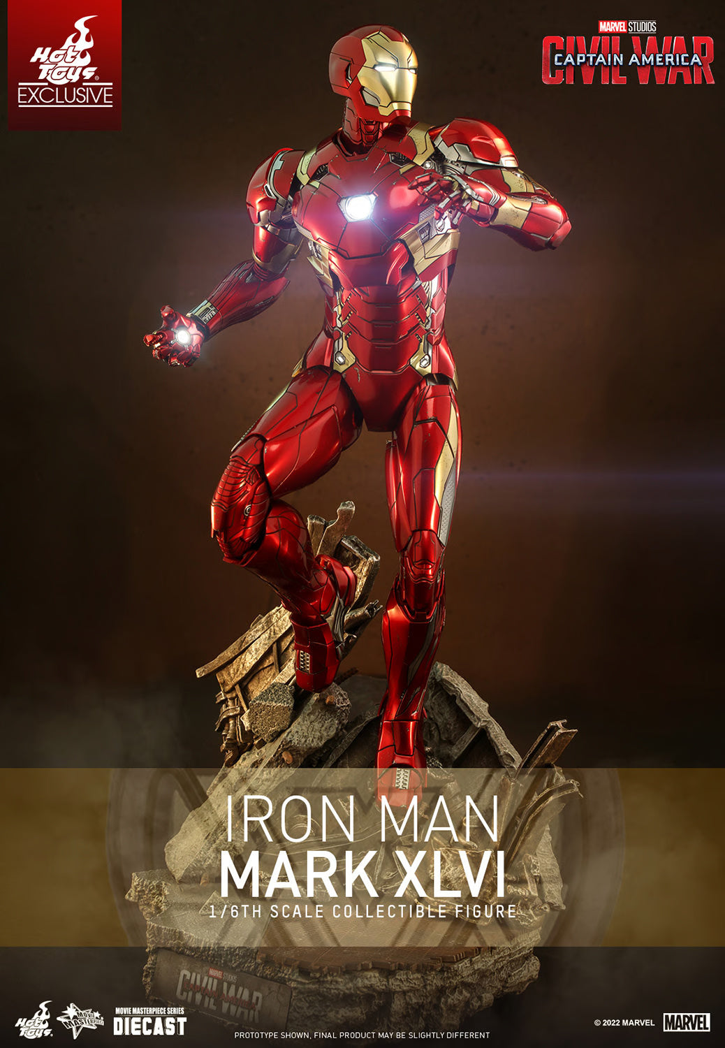 CAPTAIN AMERICA CIVIL WAR IRON MAN MARK XLVI