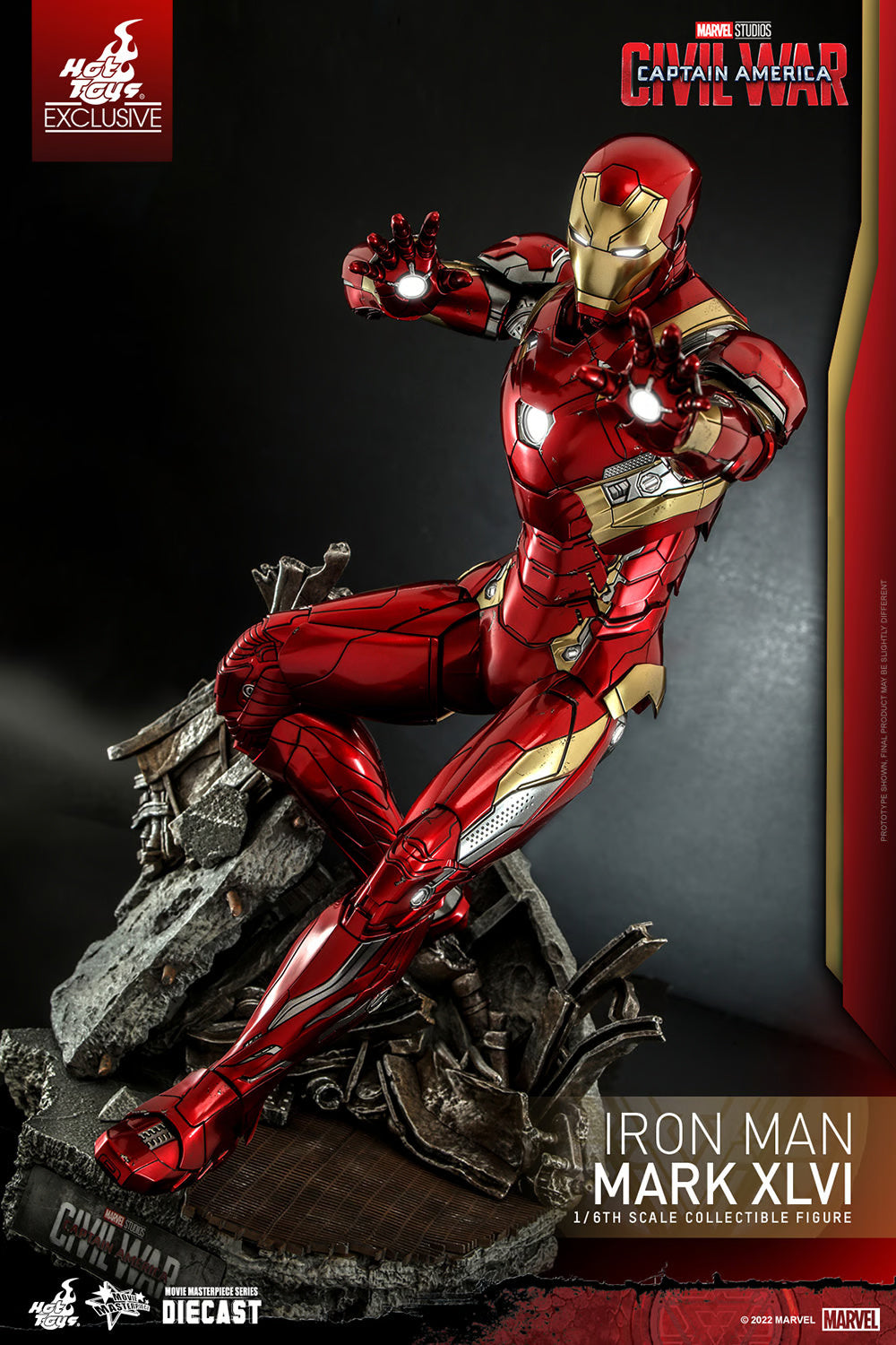 CAPTAIN AMERICA CIVIL WAR IRON MAN MARK XLVI
