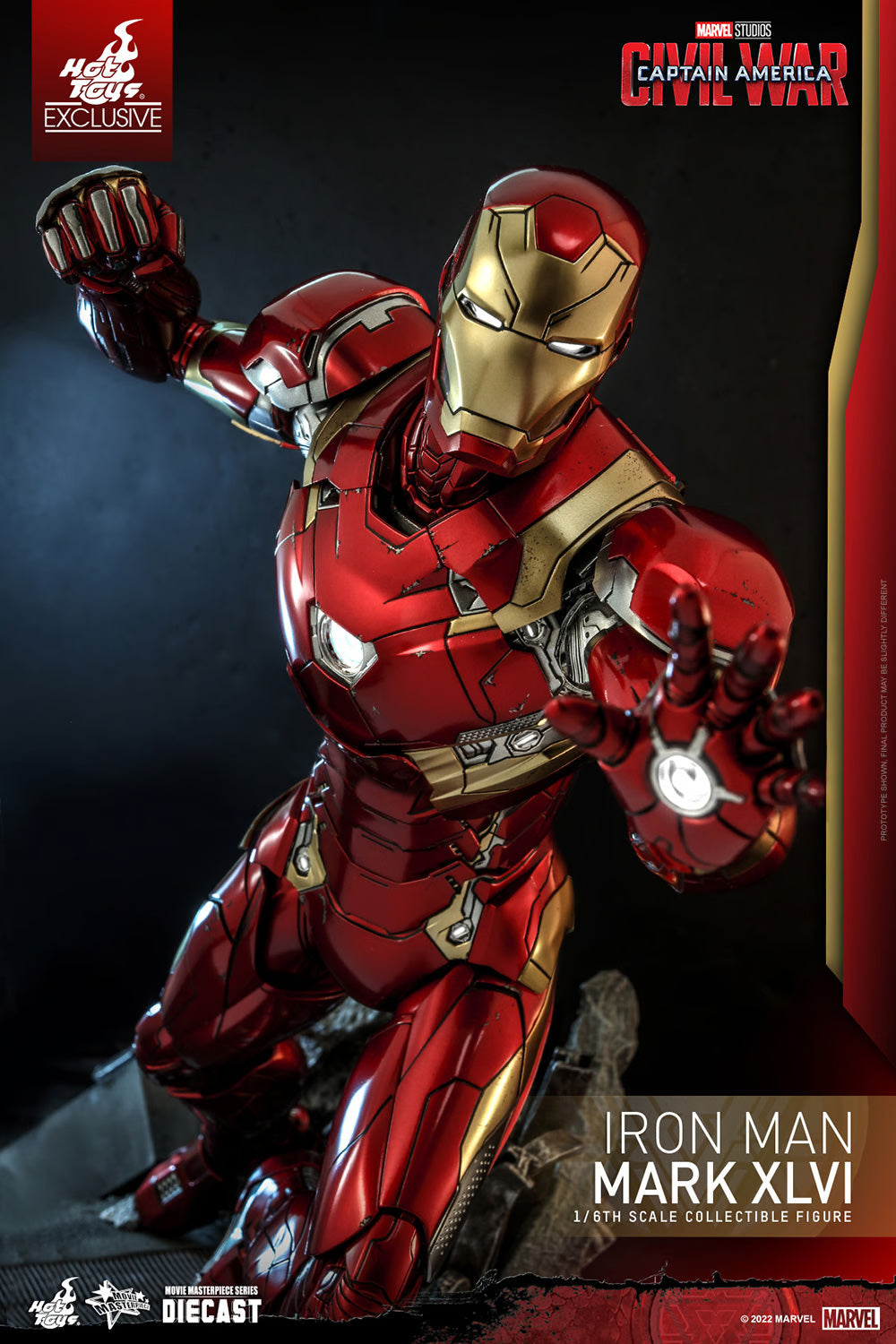 CAPTAIN AMERICA CIVIL WAR IRON MAN MARK XLVI