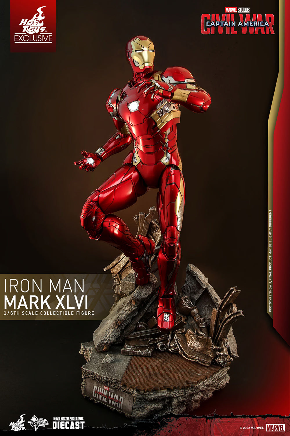 CAPTAIN AMERICA CIVIL WAR IRON MAN MARK XLVI