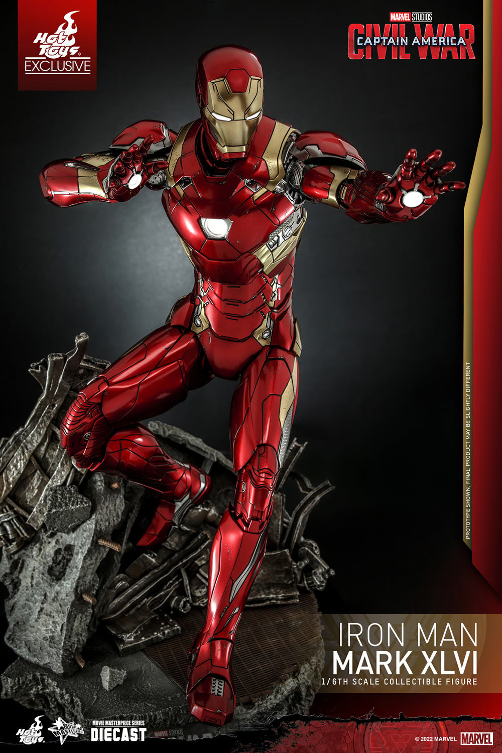 CAPTAIN AMERICA CIVIL WAR IRON MAN MARK XLVI
