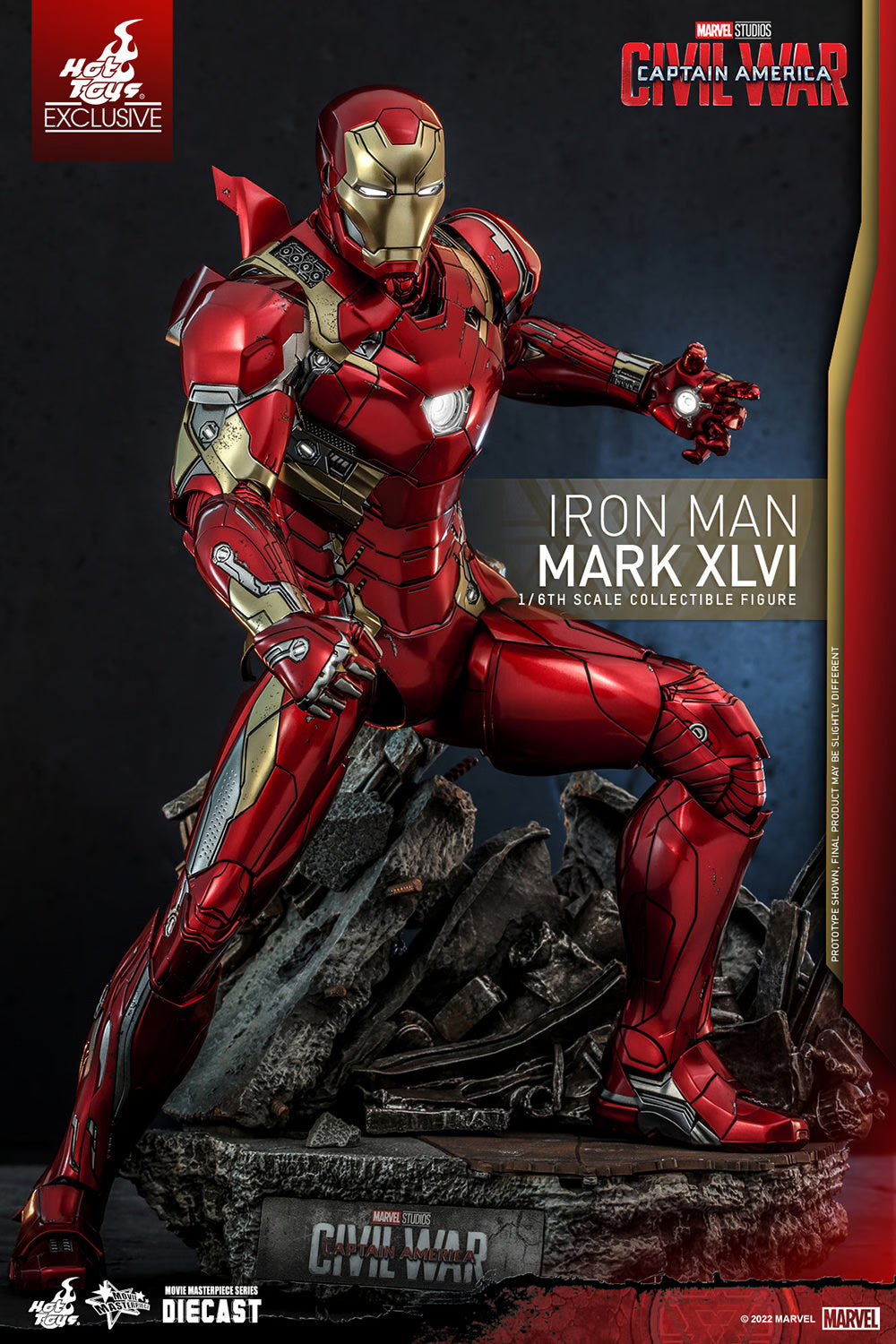 CAPTAIN AMERICA CIVIL WAR IRON MAN MARK XLVI