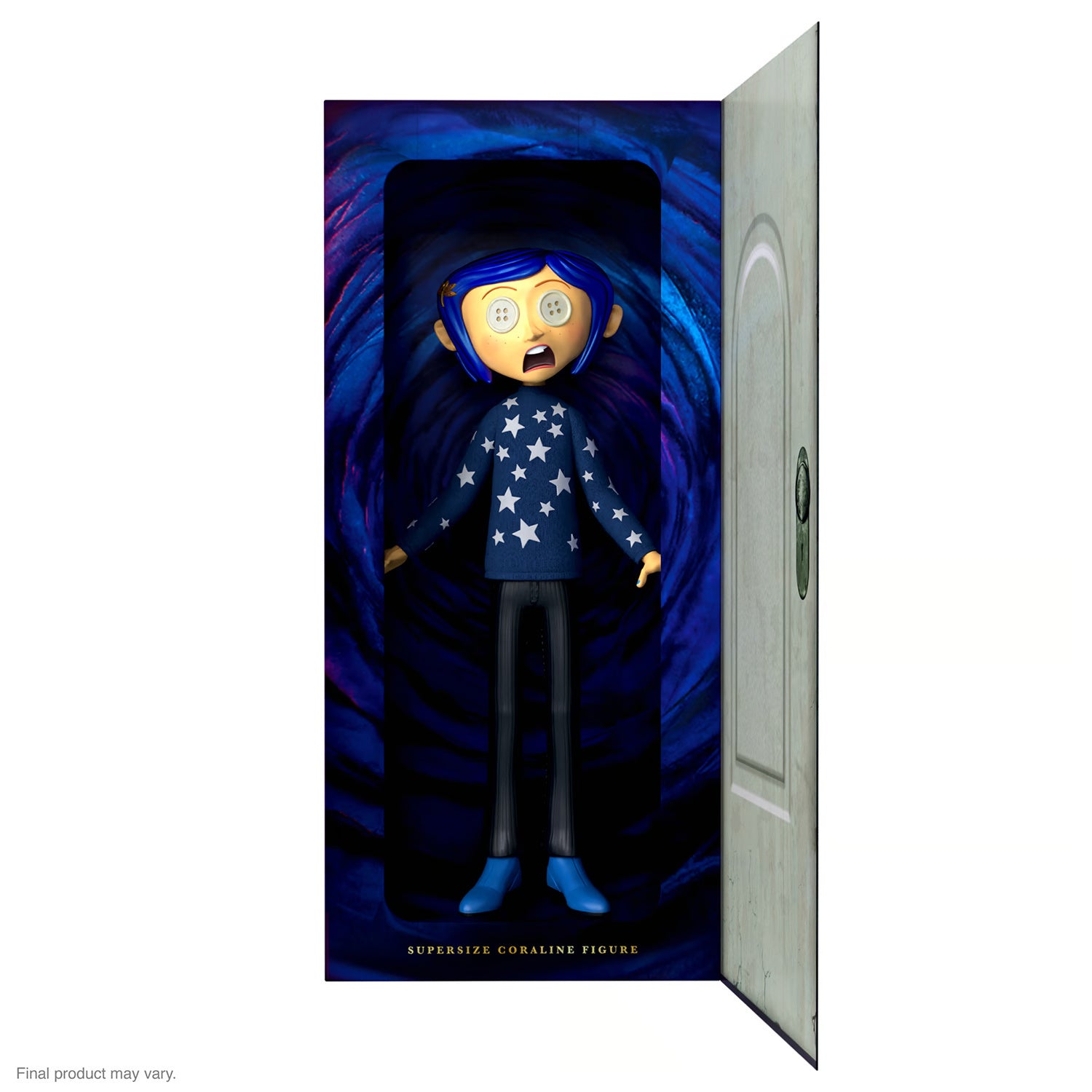 CORALINE (BUTTON EYES) VINYL COLLECTIBLE BY SUPER 7