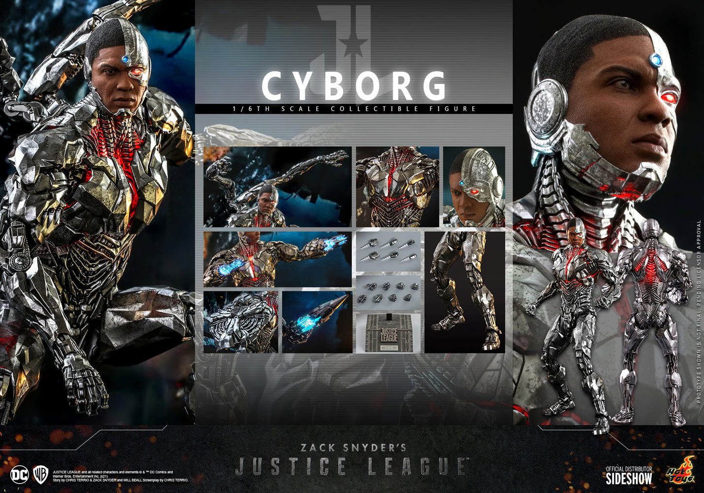 CYBORG SNYDERS JUSTICE LEAGUE 1 6