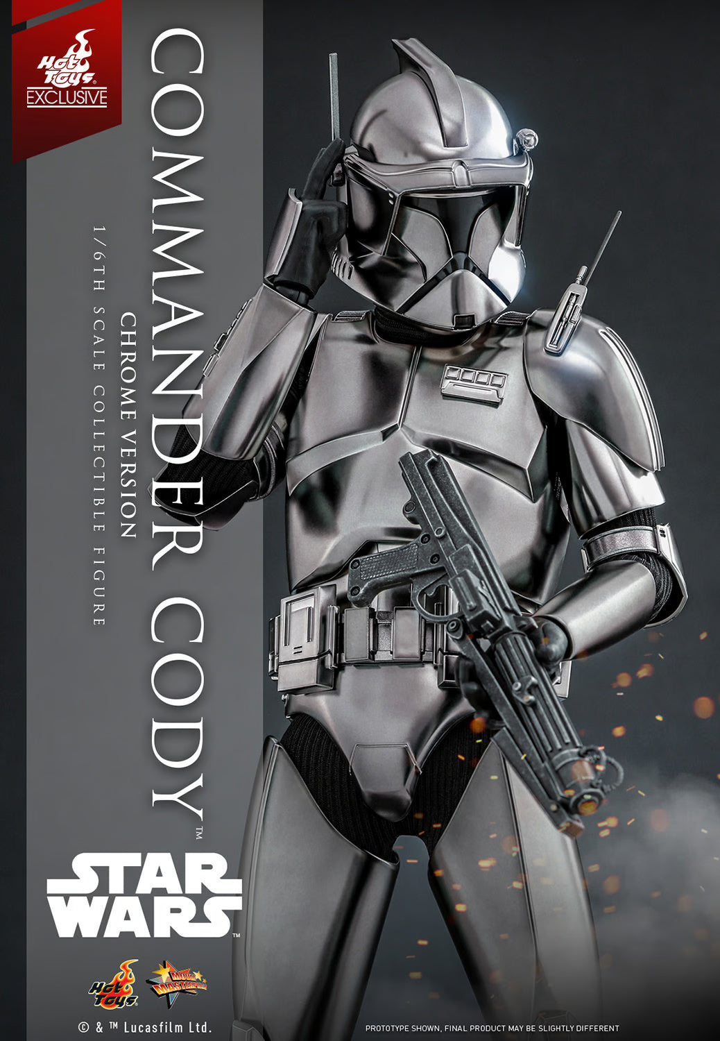 Commander Cody (Chrome) 16 (HOTTOYS)