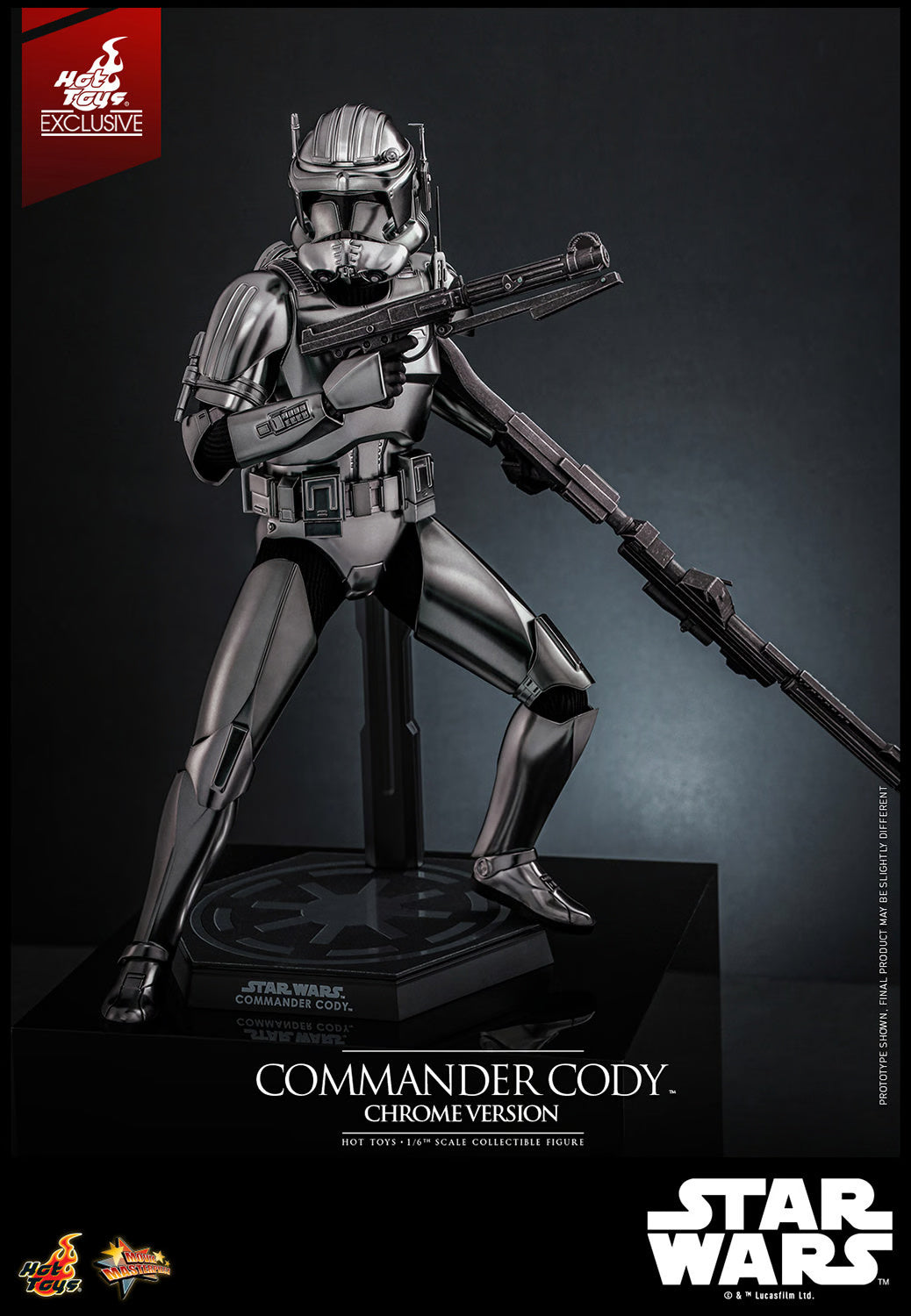 Commander Cody (Chrome) 16 (HOTTOYS)