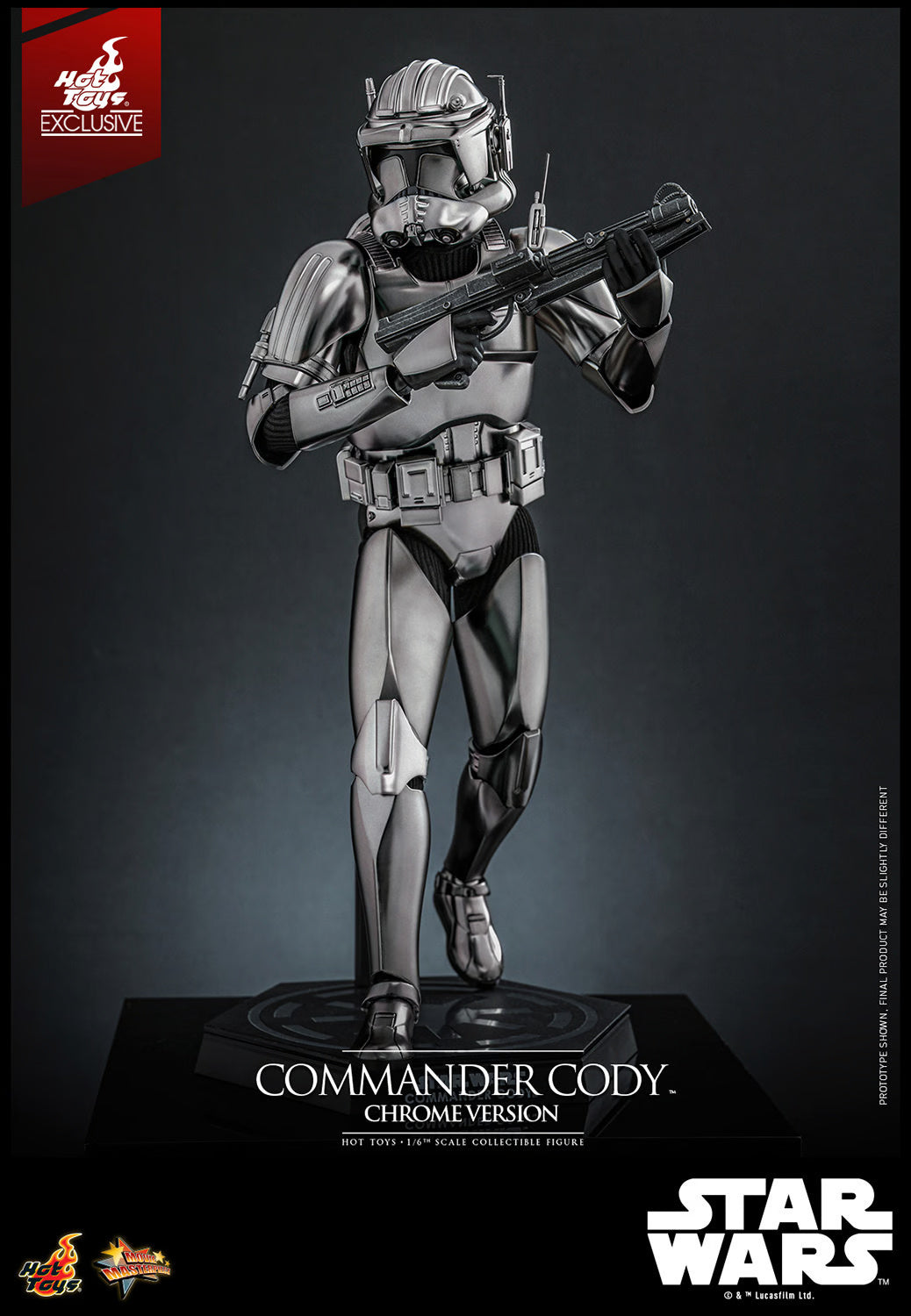 Commander Cody (Chrome) 16 (HOTTOYS)