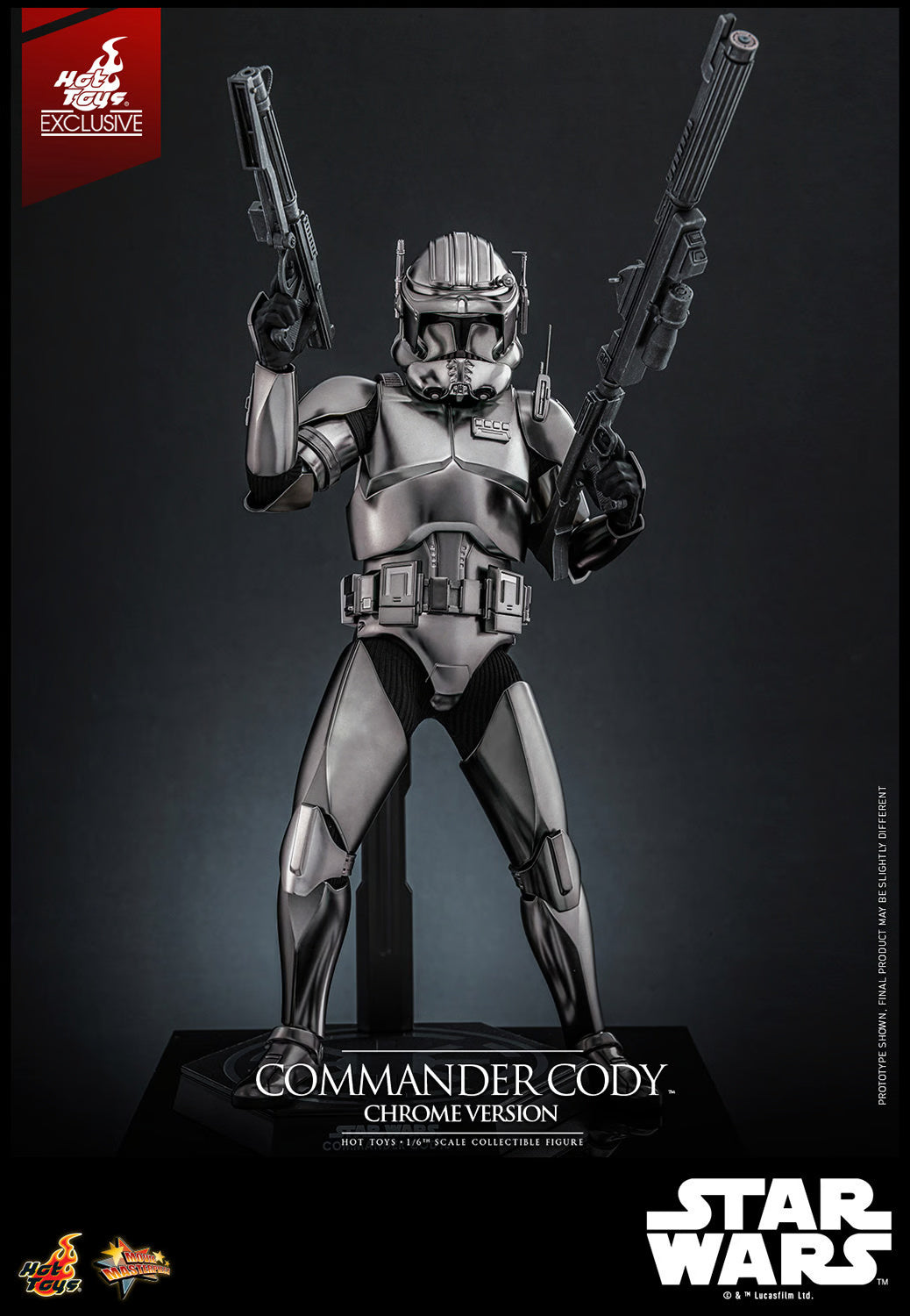Commander Cody (Chrome) 16 (HOTTOYS)