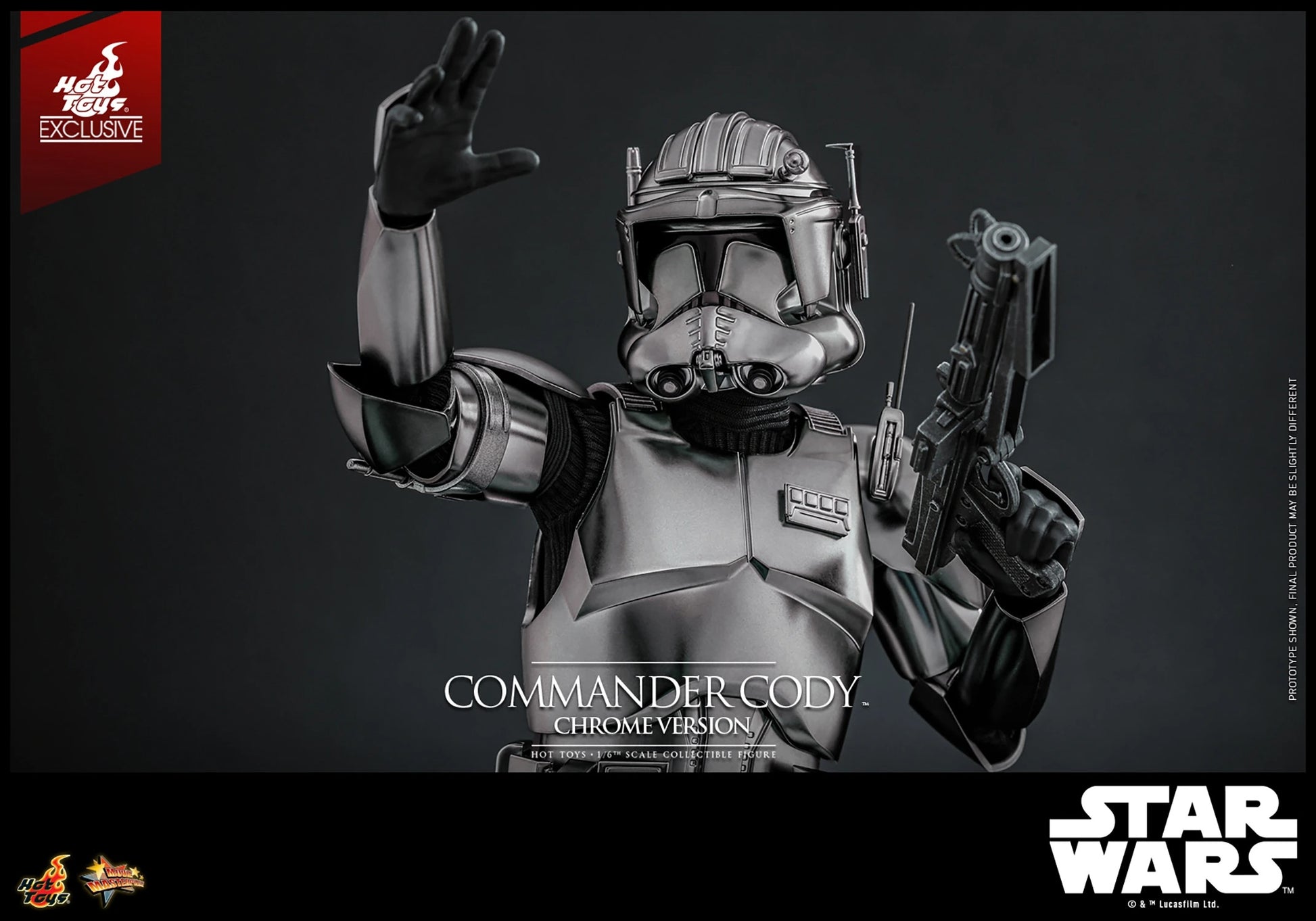 Commander Cody (Chrome) 16 (HOTTOYS)
