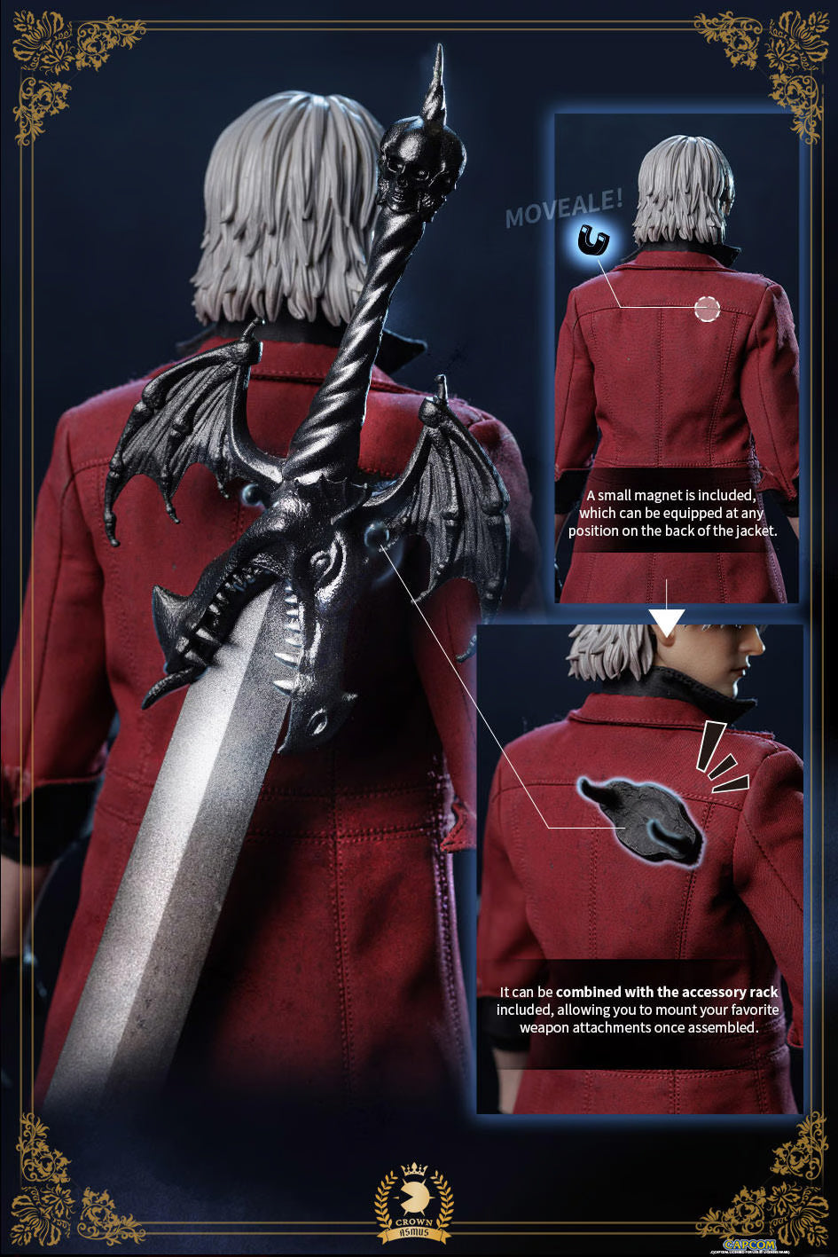 DANTE THE ORIGINAL (LUXURY EDITION) SIXTH SCALE FIGURE BY ASMUS COLLECTIBLE