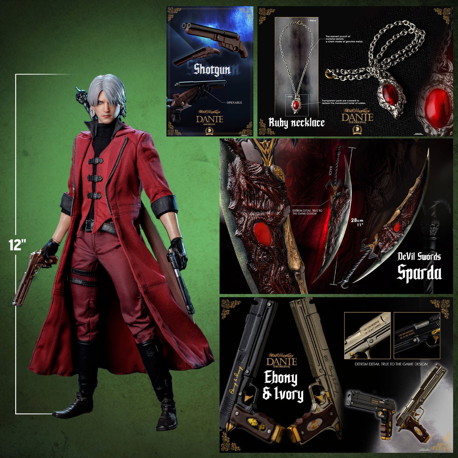 DANTE THE ORIGINAL (LUXURY EDITION) SIXTH SCALE FIGURE BY ASMUS COLLECTIBLE