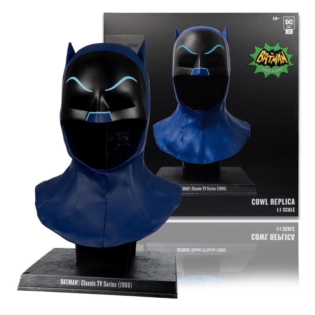 DC BATMAN CLASSIC TV SERIES 1966 11 SCALE COWL REPLICA