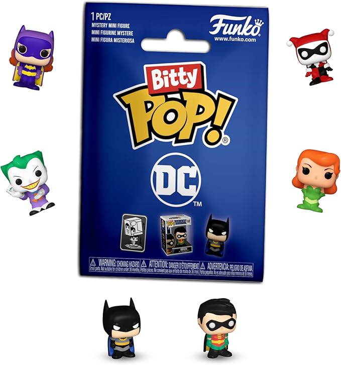 DC Comics Bitty Pop! Mini-Figure Singles