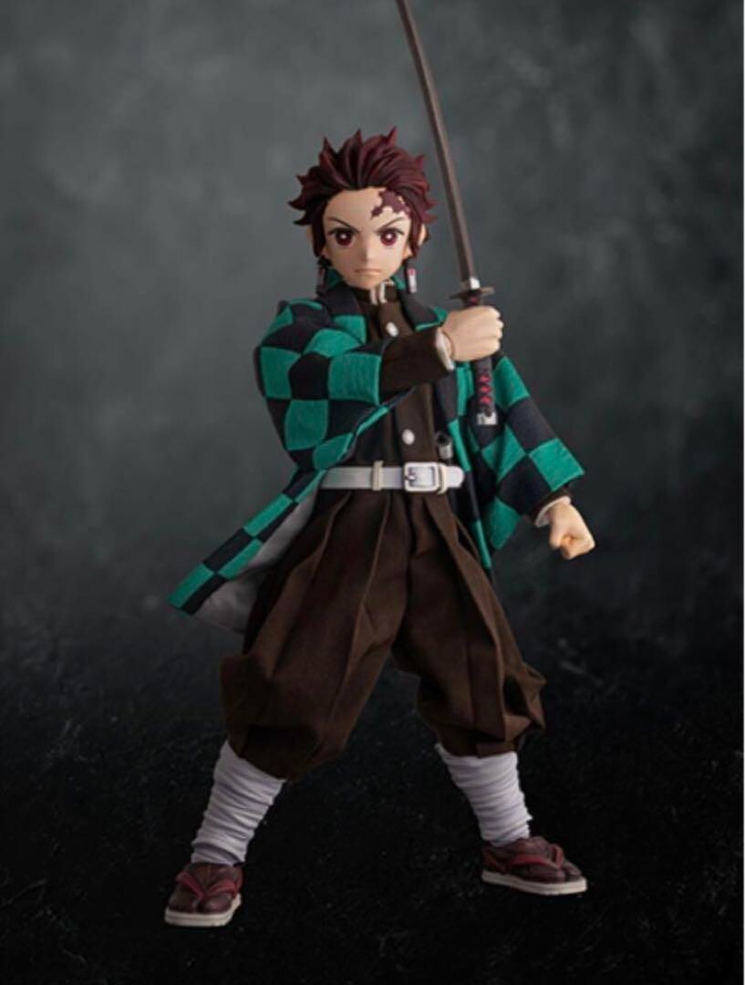DEMON SLAYER KIMETSU NO YAIBA TANJIRO KAMADO 16 SCALE ACTION FIGURE