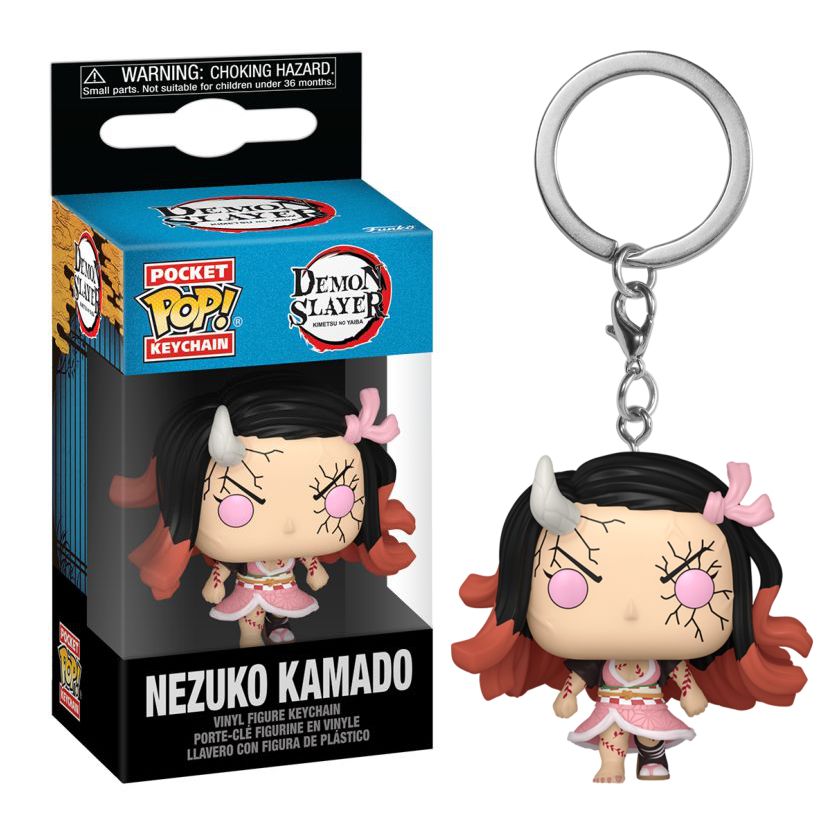 DEMON SLAYER NEZUKO KAMADO (DEMON FORM) FUNKO POCKET POP! KEY CHAIN