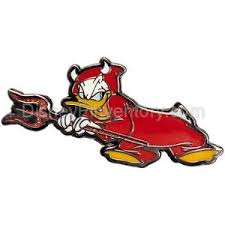 DONALD DUCK HALLOWEEN DEVIL DONALD ENAMEL PIN