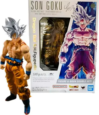 DRAGON BALL SH FIGUAPEDIA SON GOKU ULTRA INSTINCT