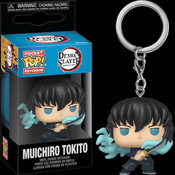 Demon Slayer Muichiro Tokito (Attack) Funko Pocket Pop! Key Chain