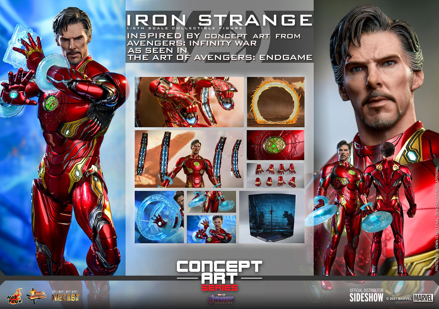 ENDGAME IRON STRANGE DIECAST