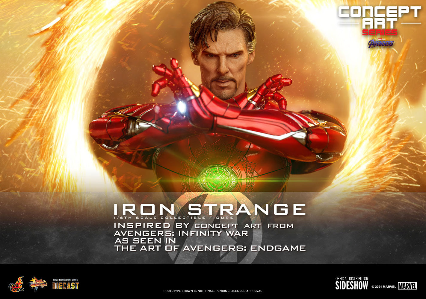 ENDGAME IRON STRANGE DIECAST