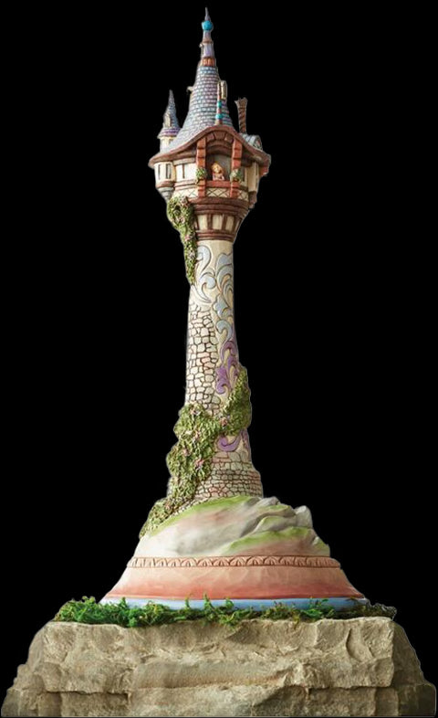 FIGURINE MASTERPIECE RAPUNZEL TOWER