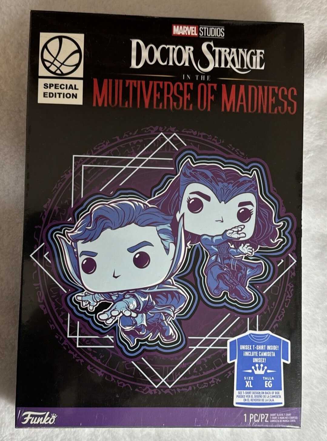 FUNKO BOXED TEE MARVEL DOCTOR STRANGE  MULTIVERSE OF MADNESS XL