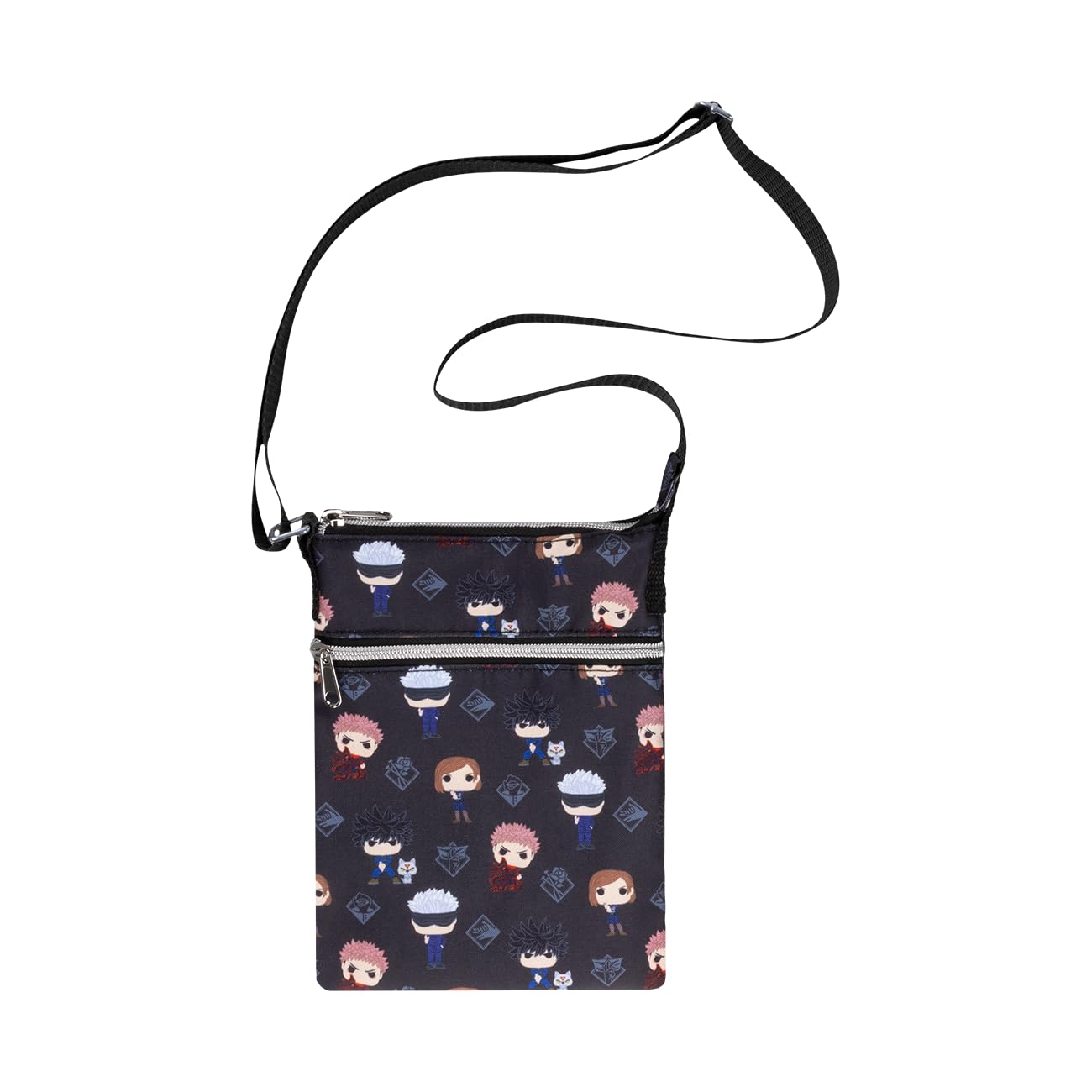 FUNKO JUJUTSU KAISEN ALL OVER PRINT CROSSBODY PASSPORT