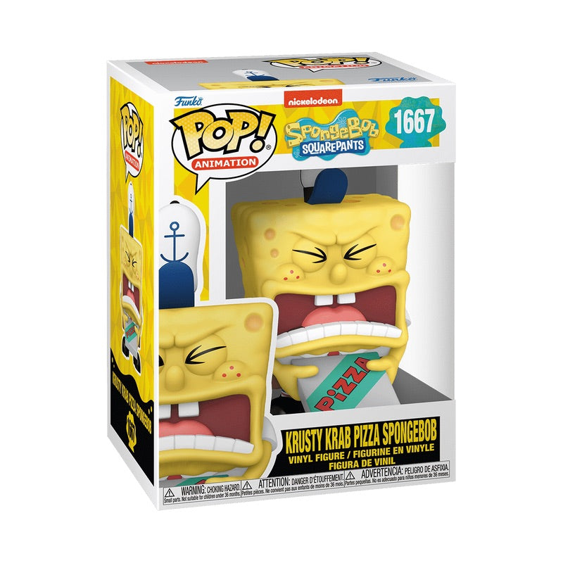 Funko Pop! / Bob Esponja Krusty Krab Pizza (Bob Esponja)